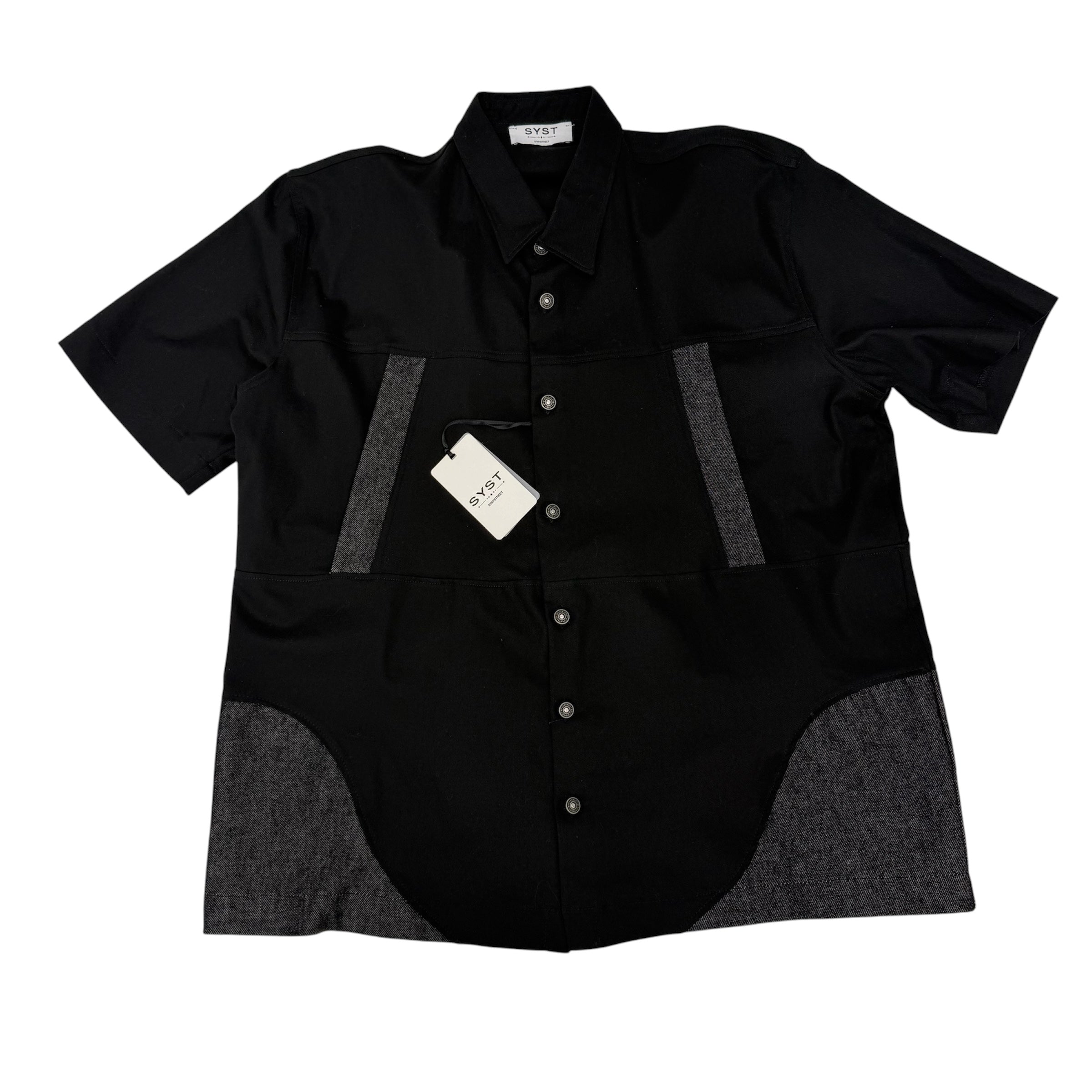 Camicia Jeans Nero