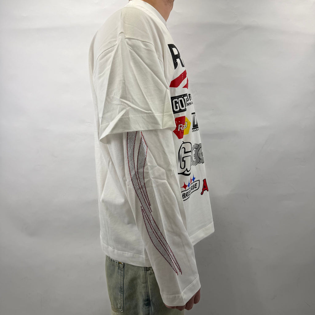 Longsleeve Racing Panna