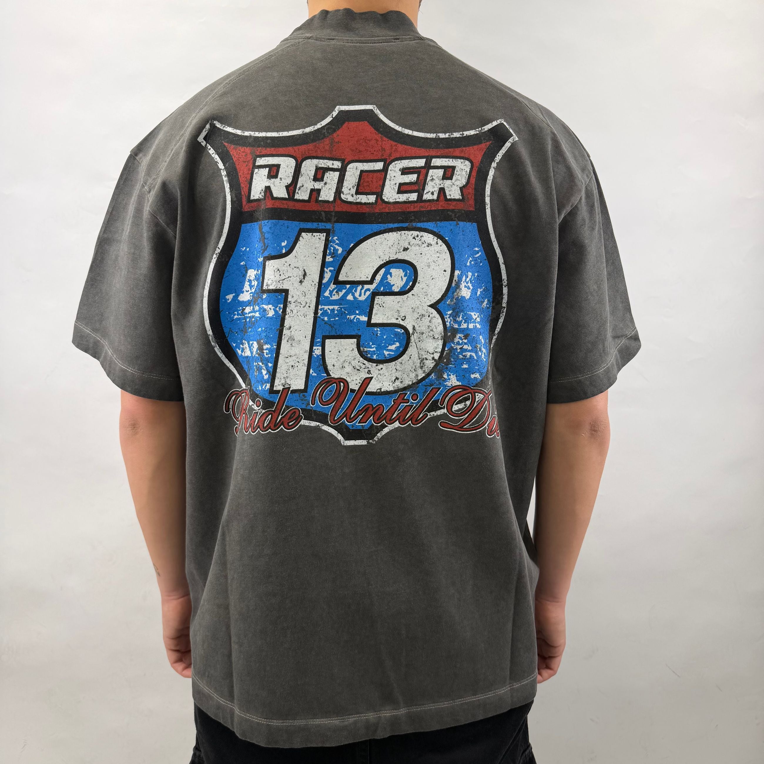 Tee Racer Grigio