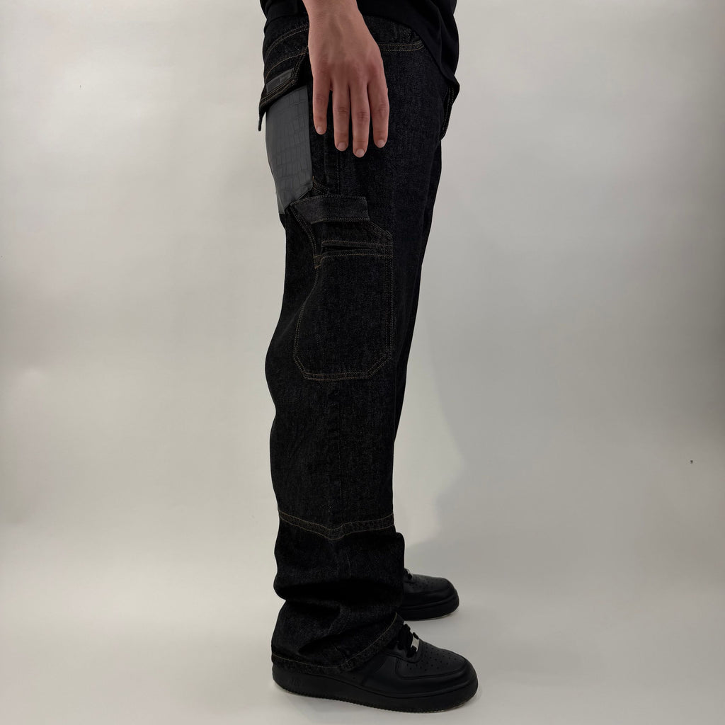 Baggy Leather Nero