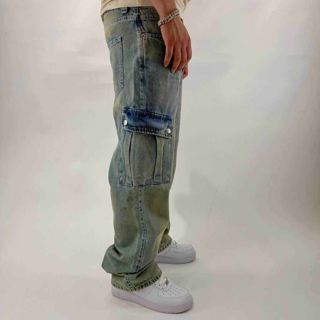 Baggy Pockets Denim Light
