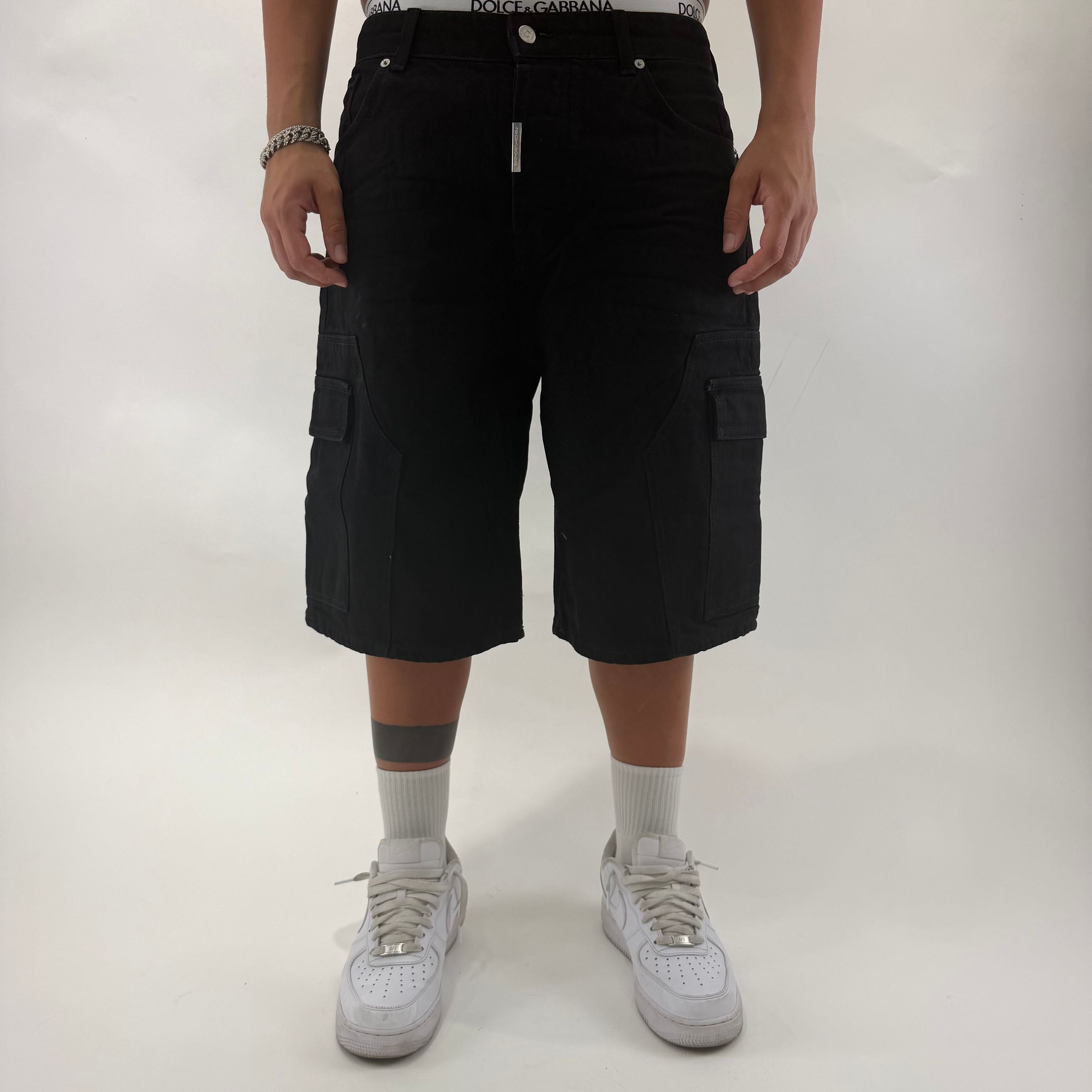 Short H.uno Pockets Nero