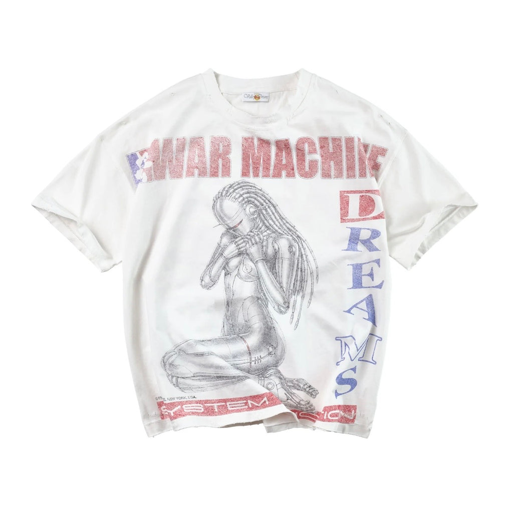 Tee War Machine Bianco