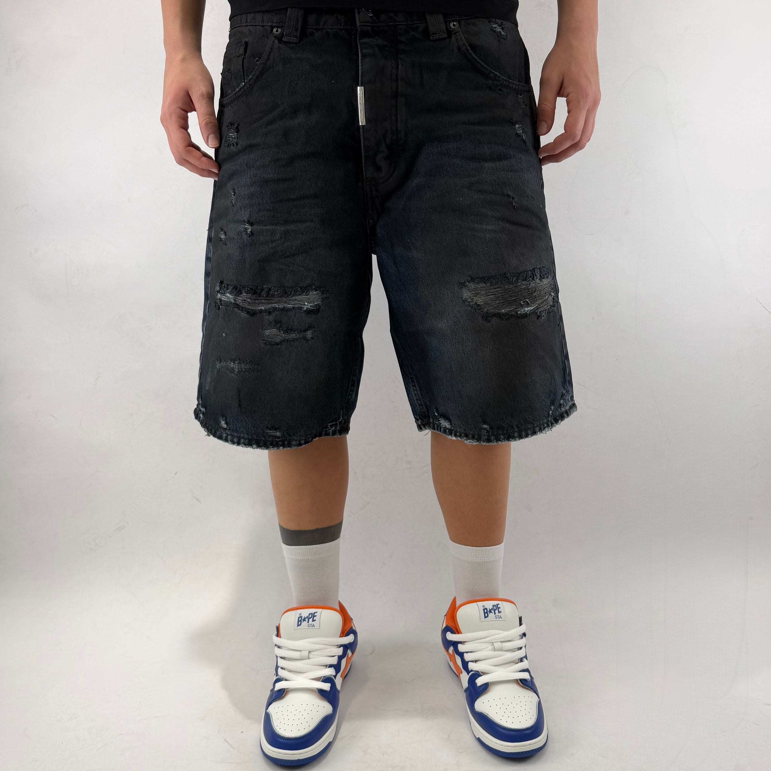 Short Breaks Denim Dark