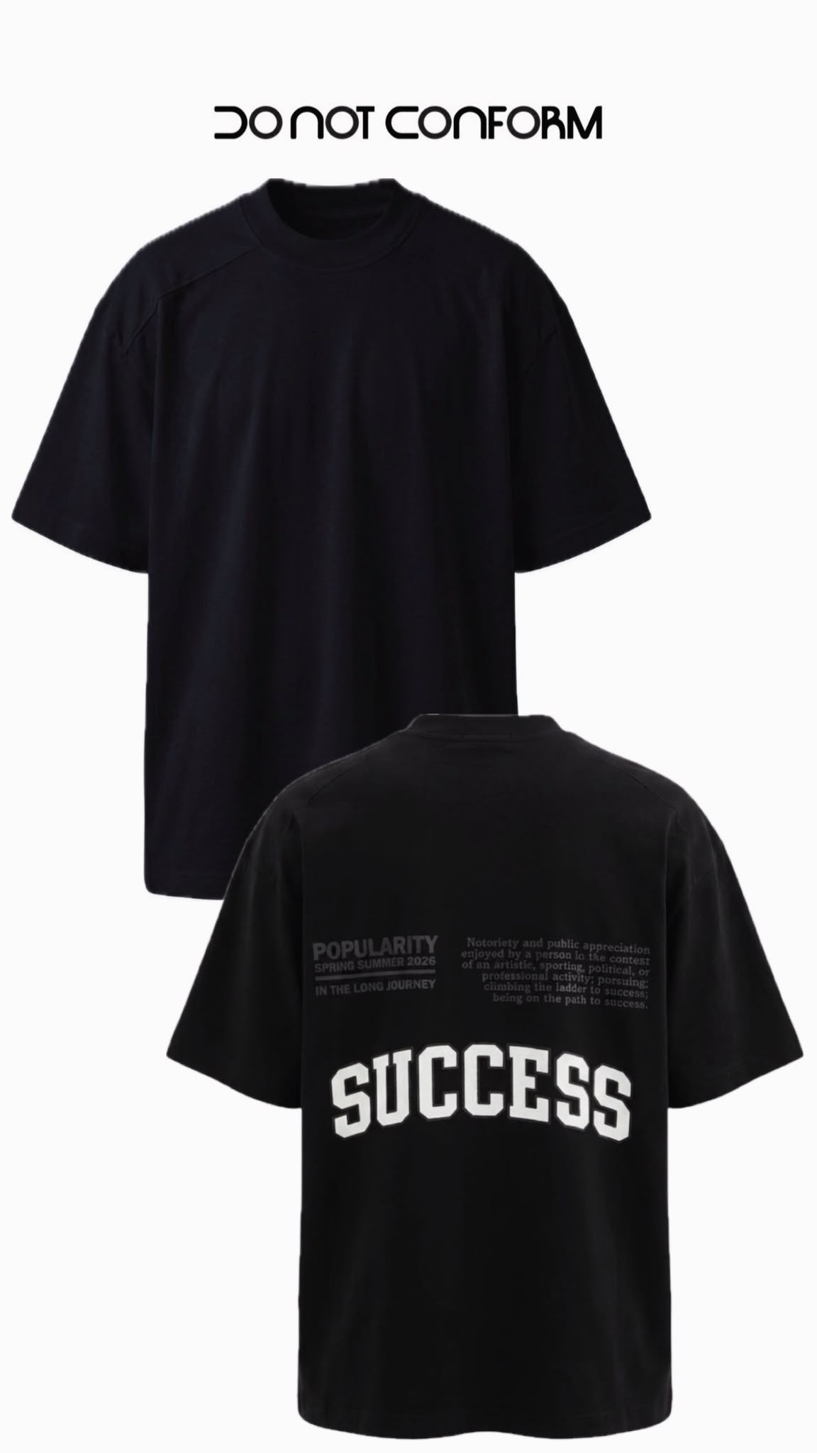 Tee Success Nero