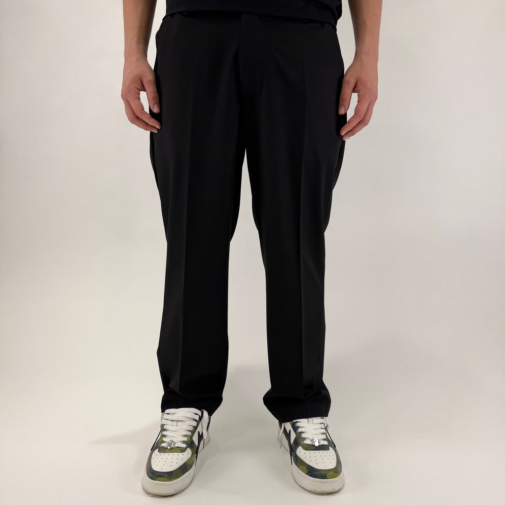 Pantalone Fondo Ampio Nero