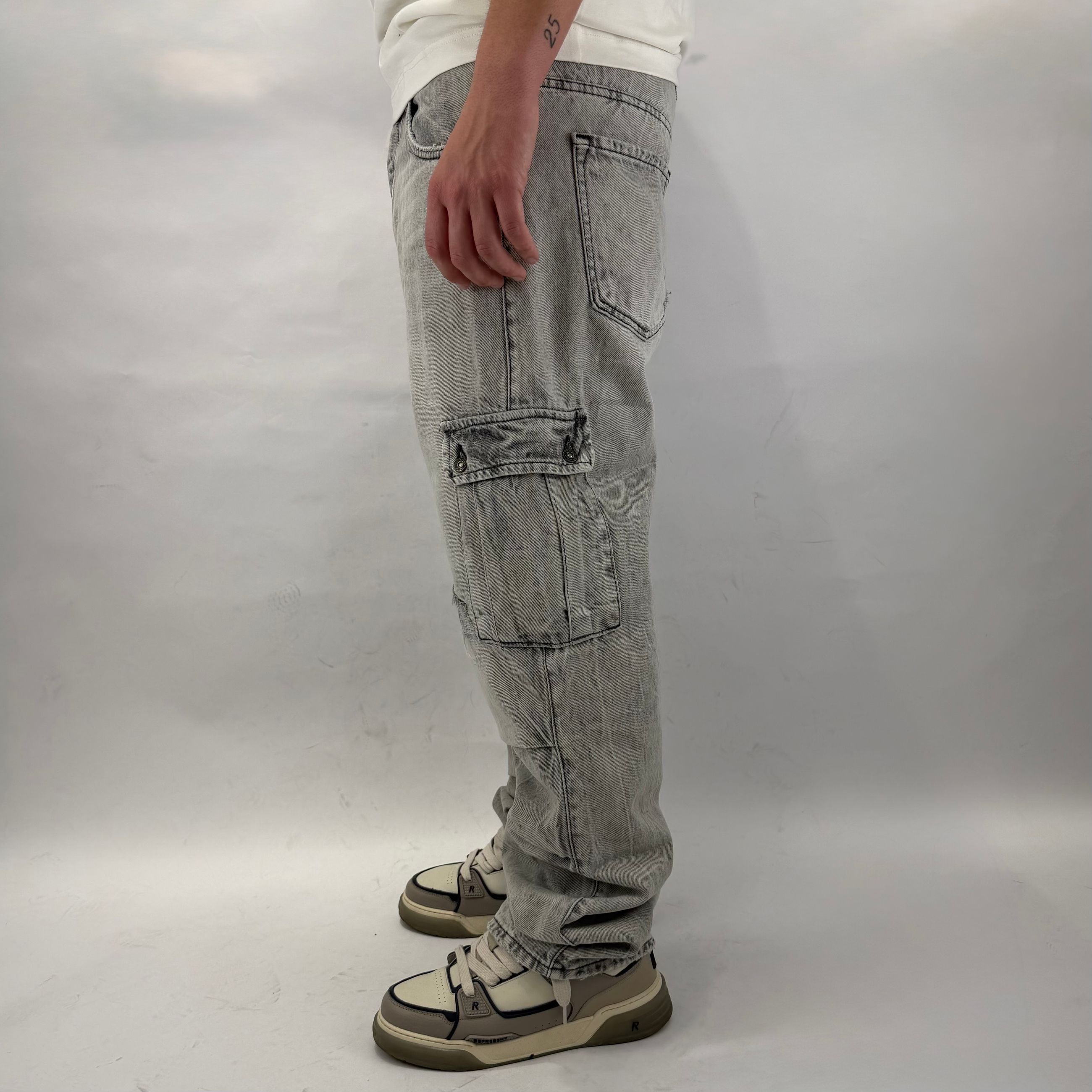 Jeans Pockets Grigio