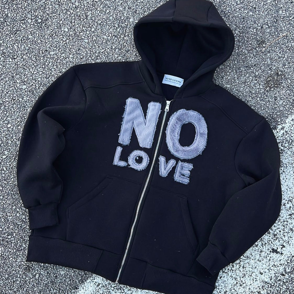 Sweat H.uno NoLove Nero
