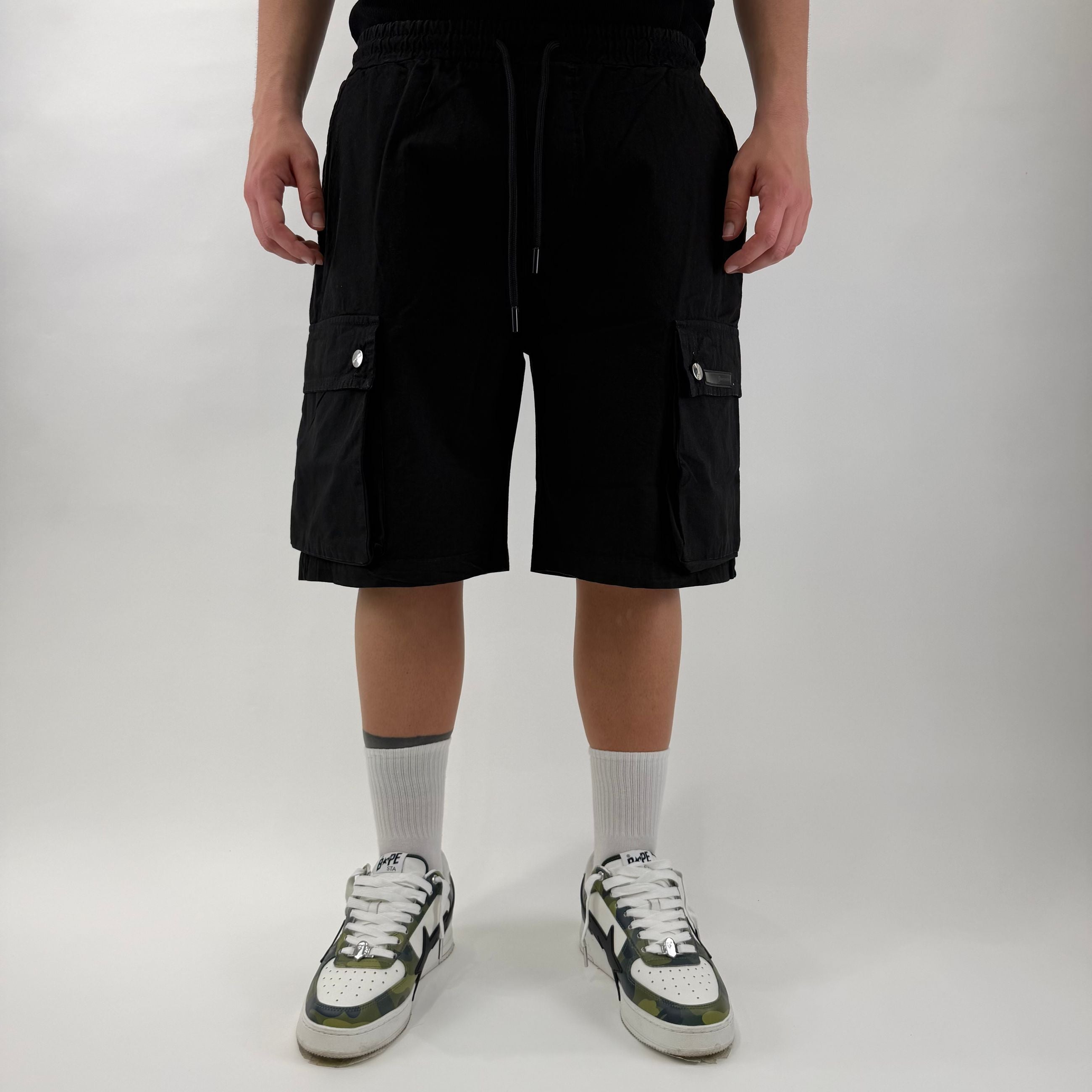 Short Ripstop Nero