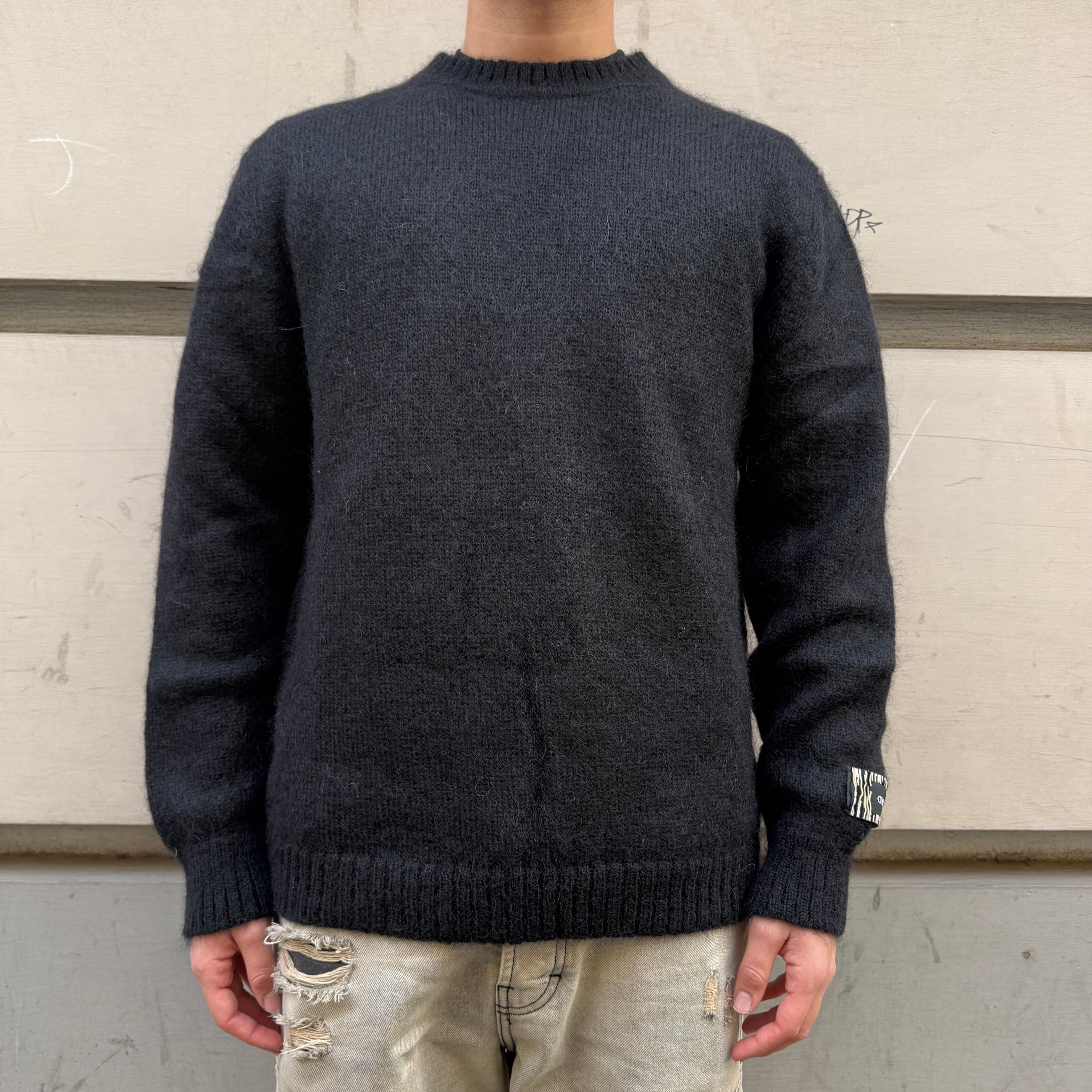 Pull Lana Mohair Nero