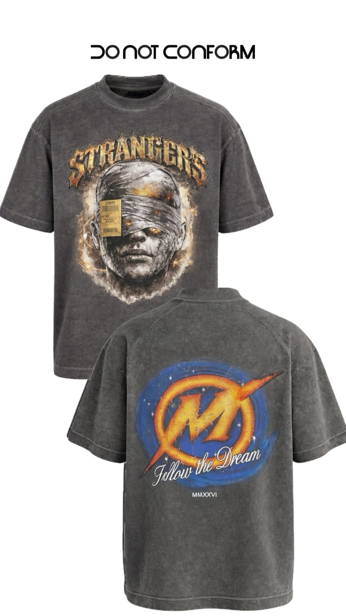 Tee Strangers Nero