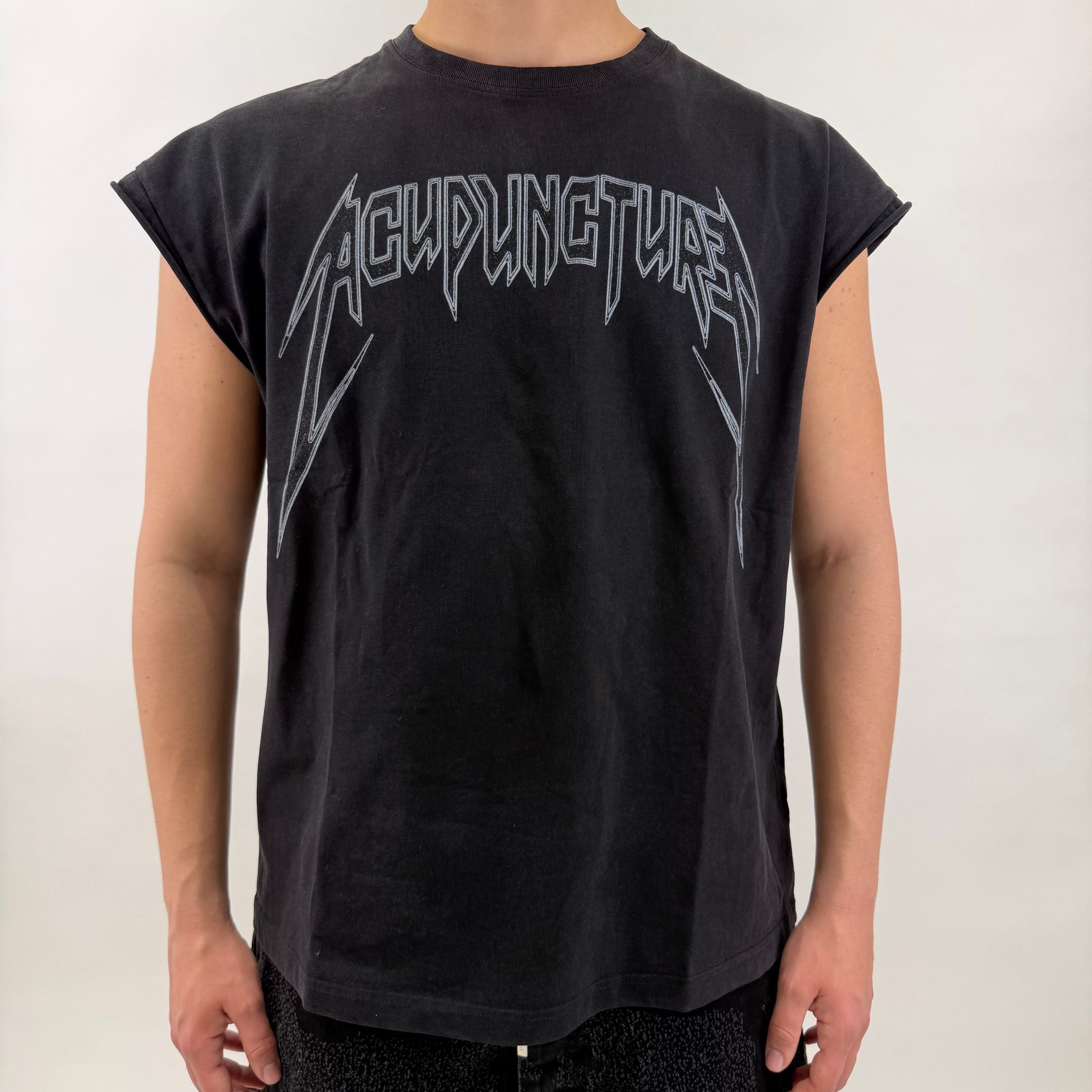 Tee Studded Metal Nero