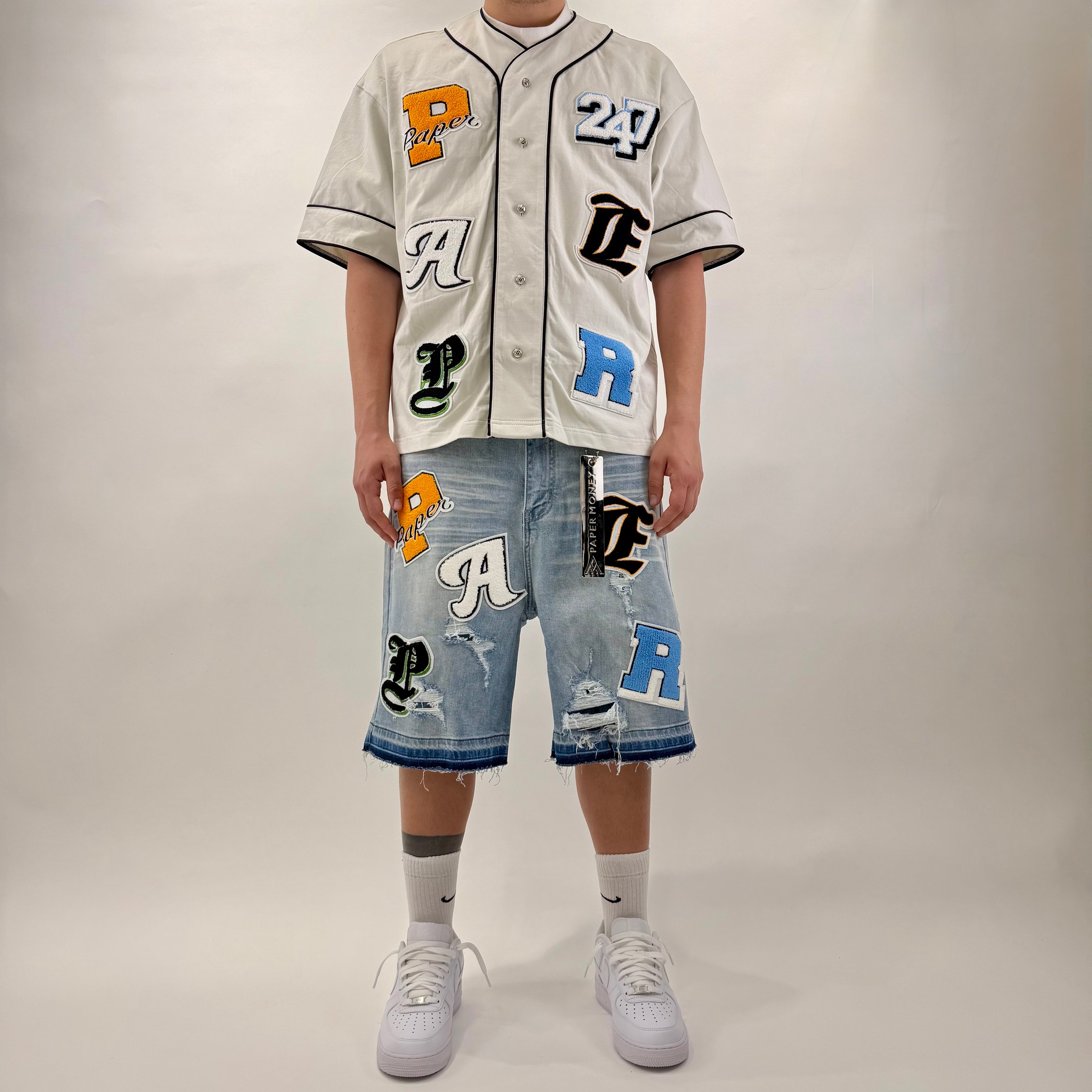 Short Baseball Denim