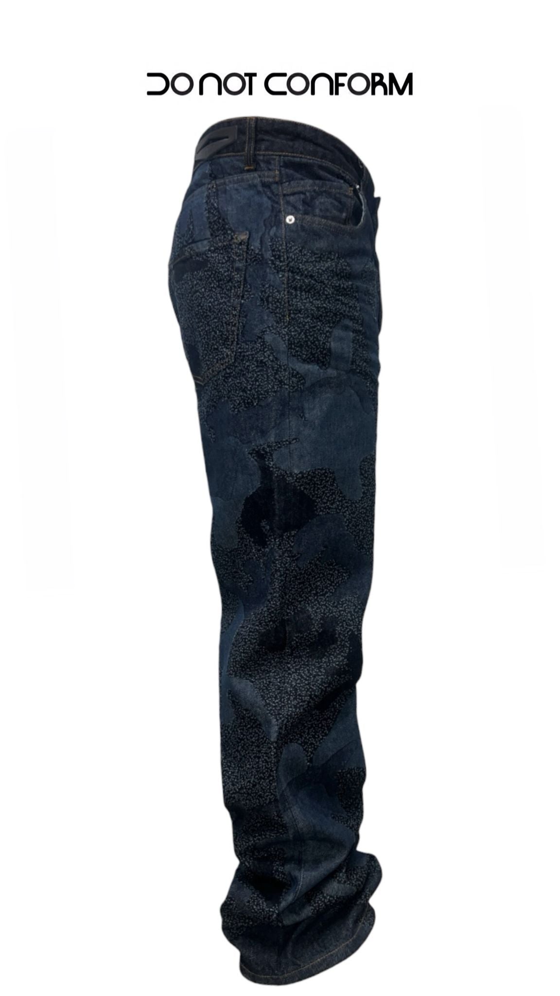 Baggy Military Denim