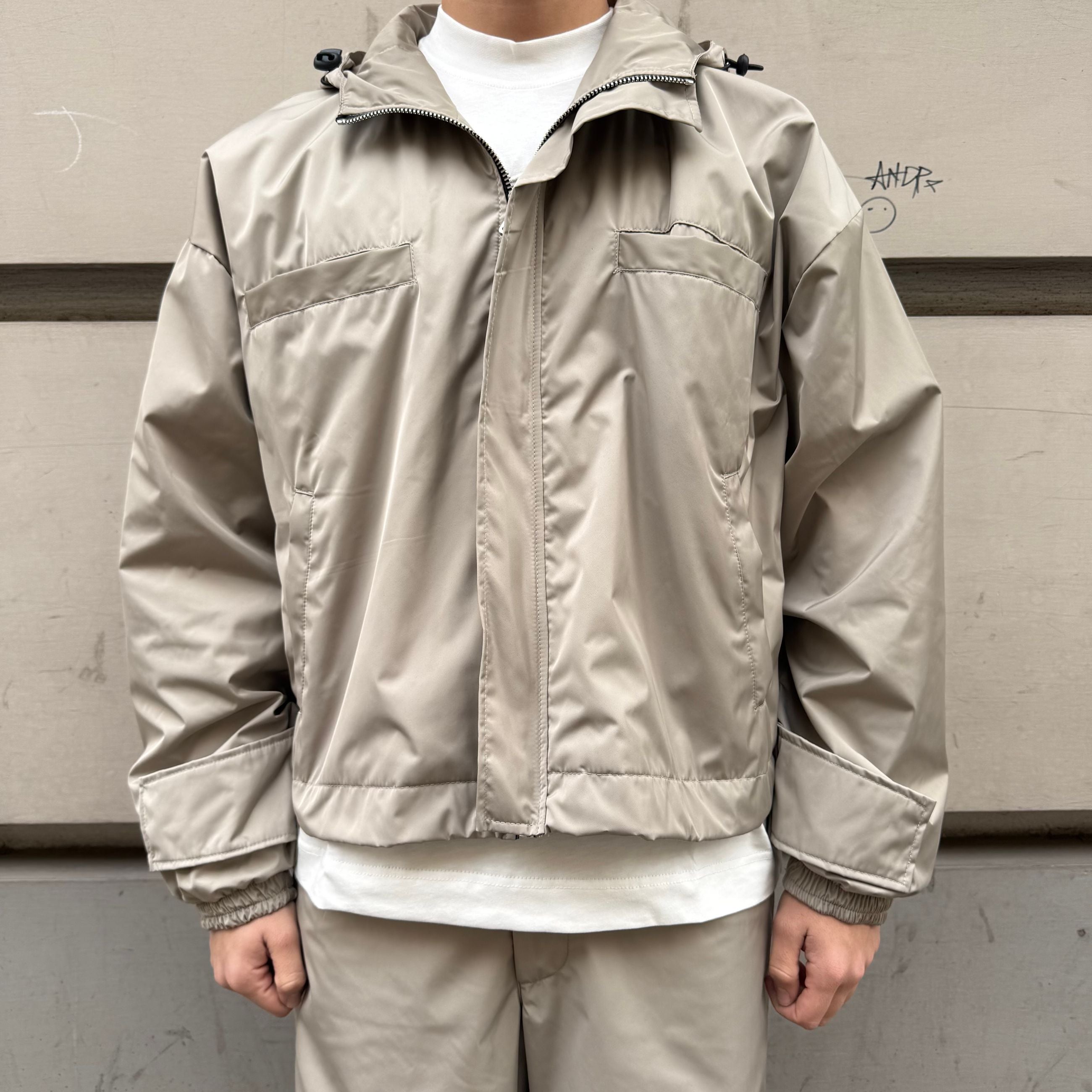 Jacket Nylon Beige