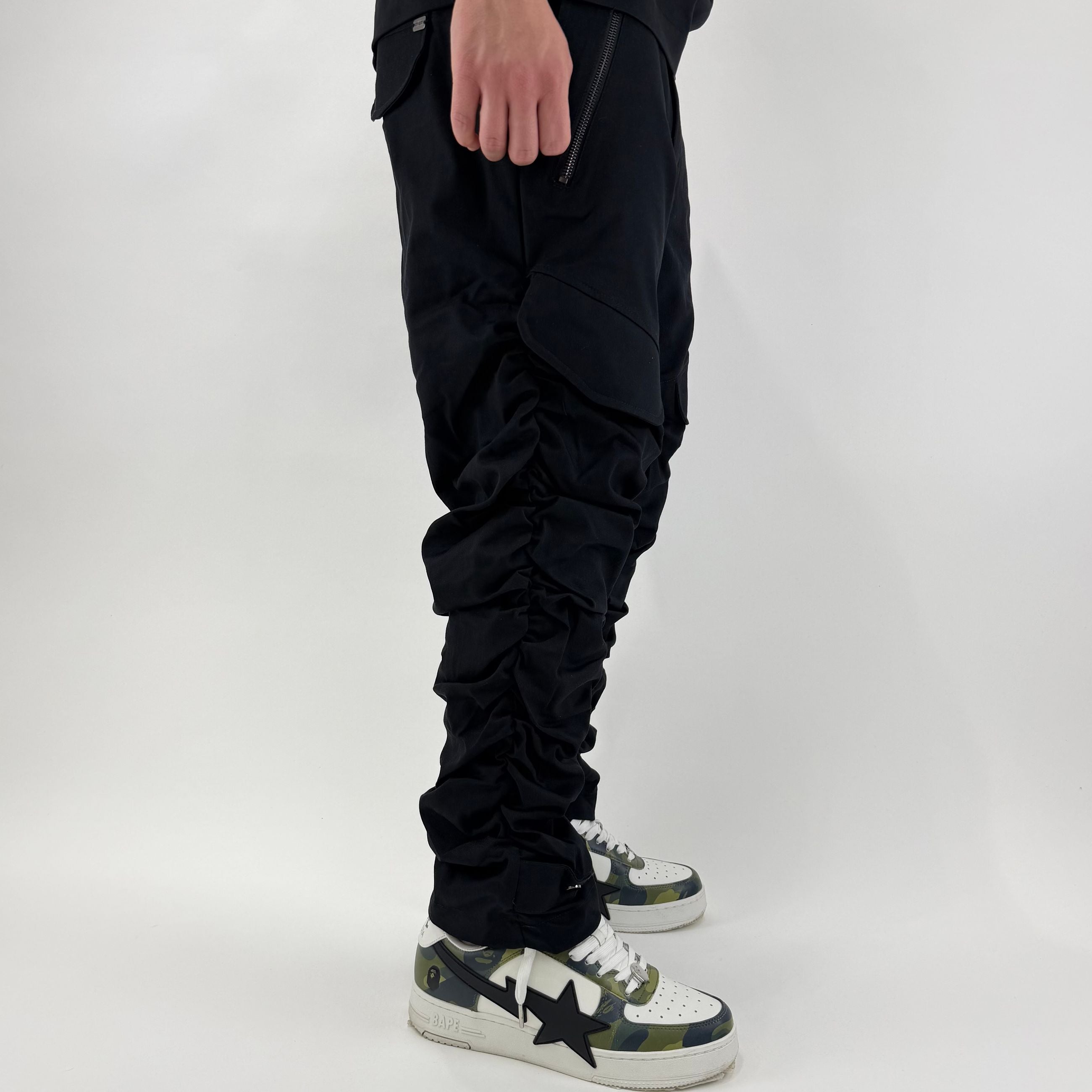 Pantalone Draped Nero