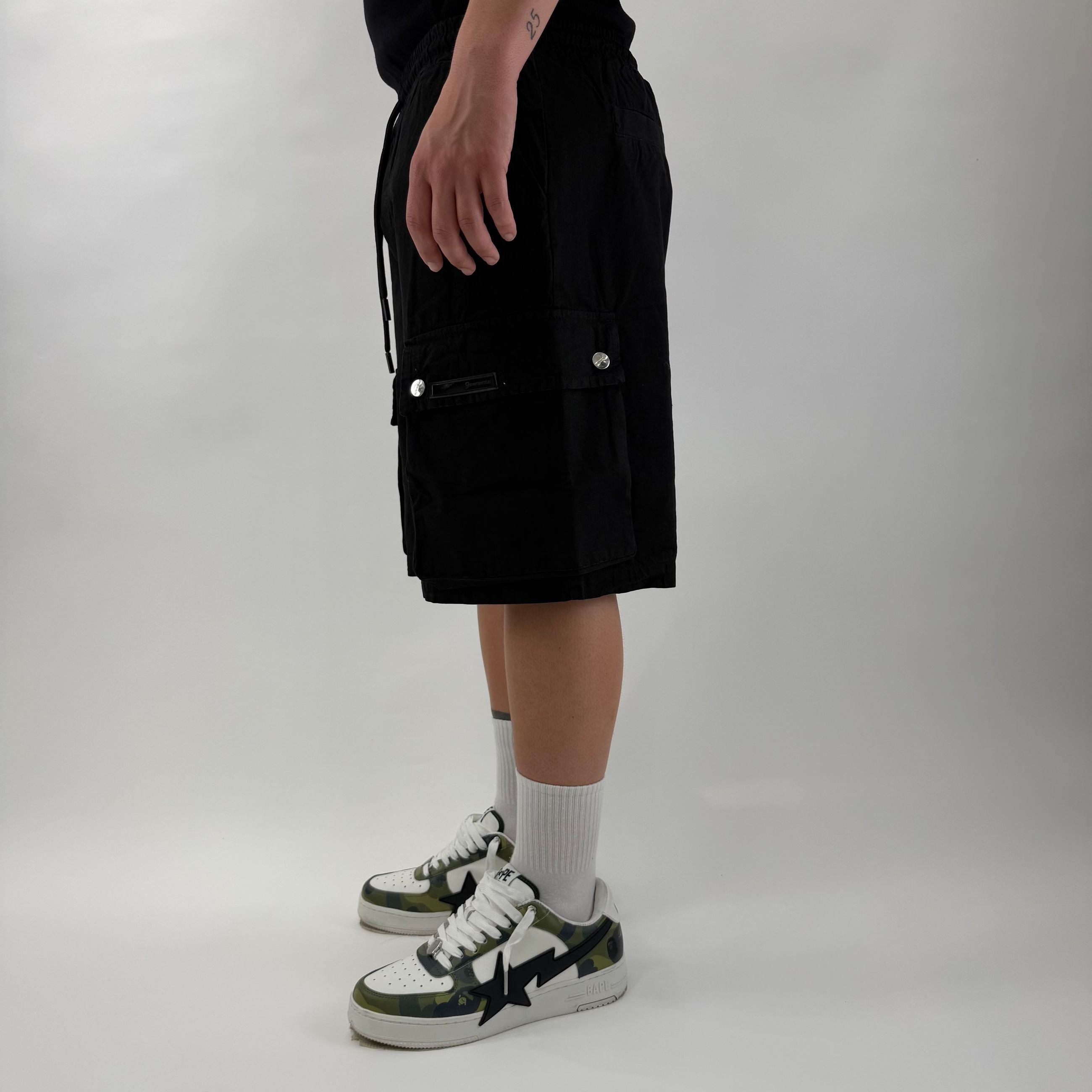 Short Ripstop Nero