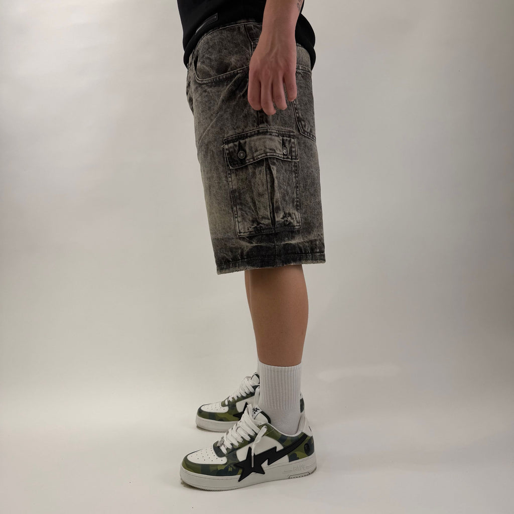 Short Pockets Sandblasted