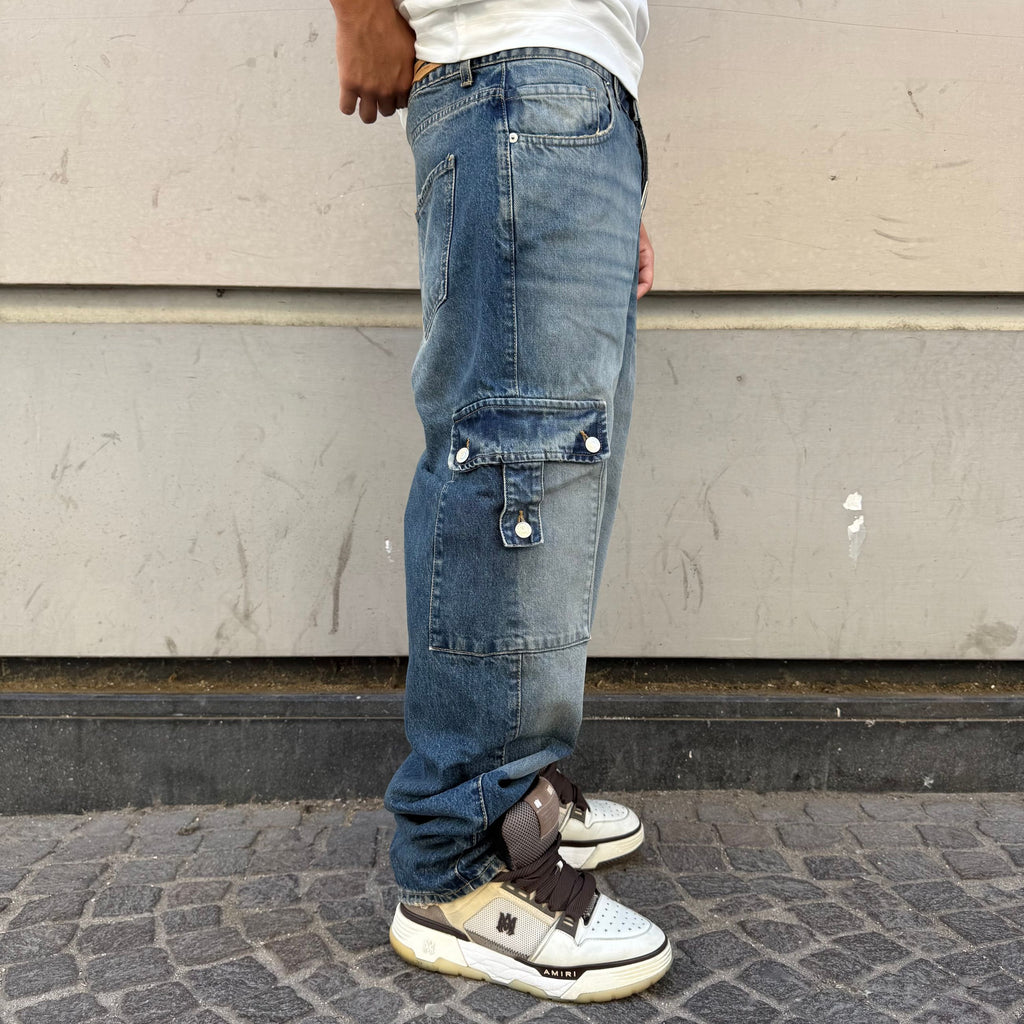 Pockets Jeans Baggy