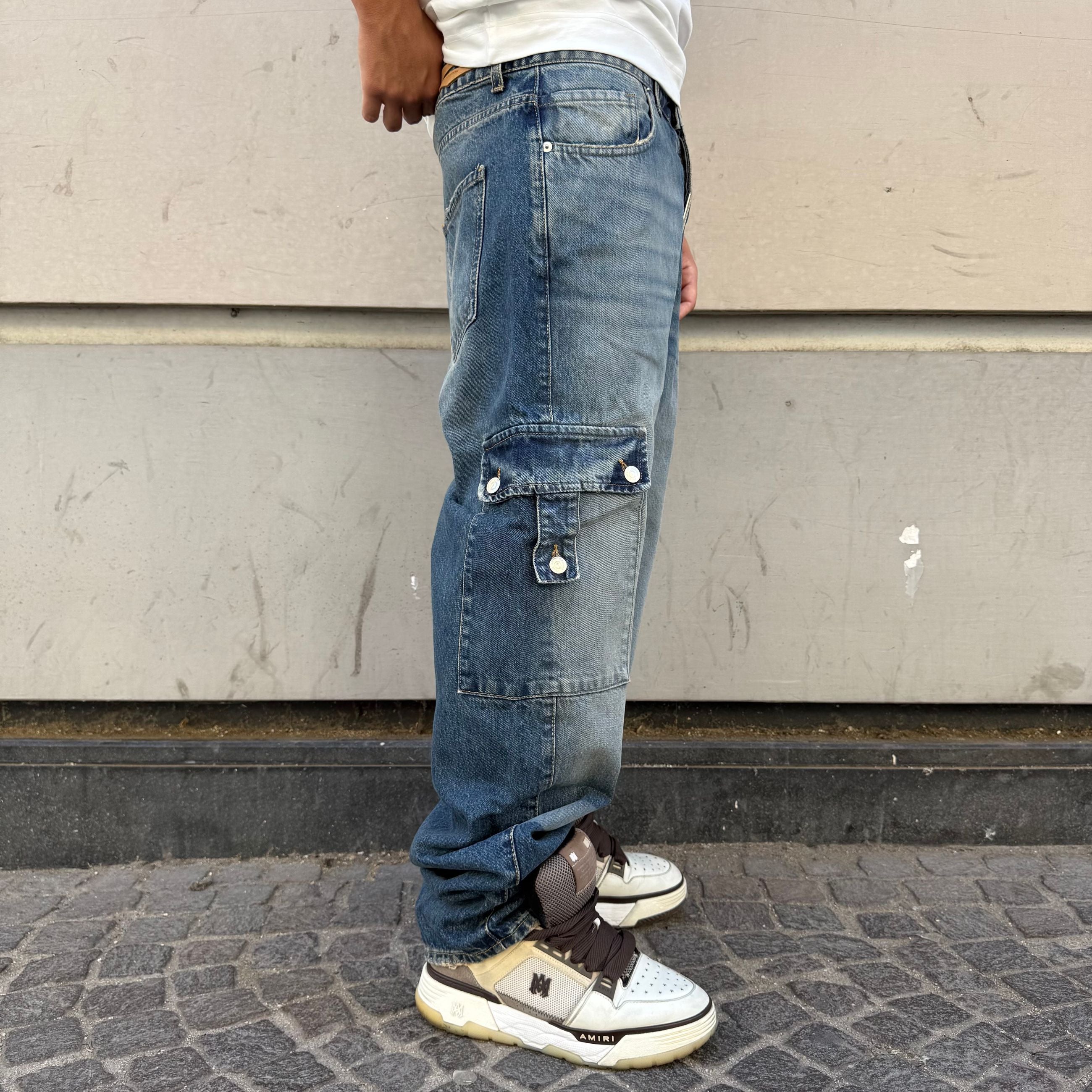 Pockets Jeans Baggy