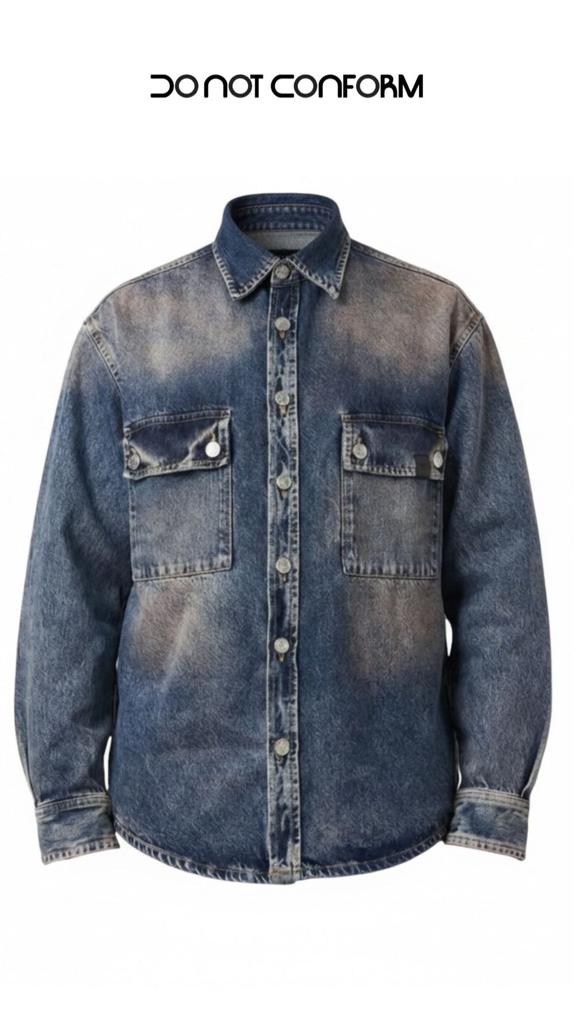 Shirt Pockets Sandblasted