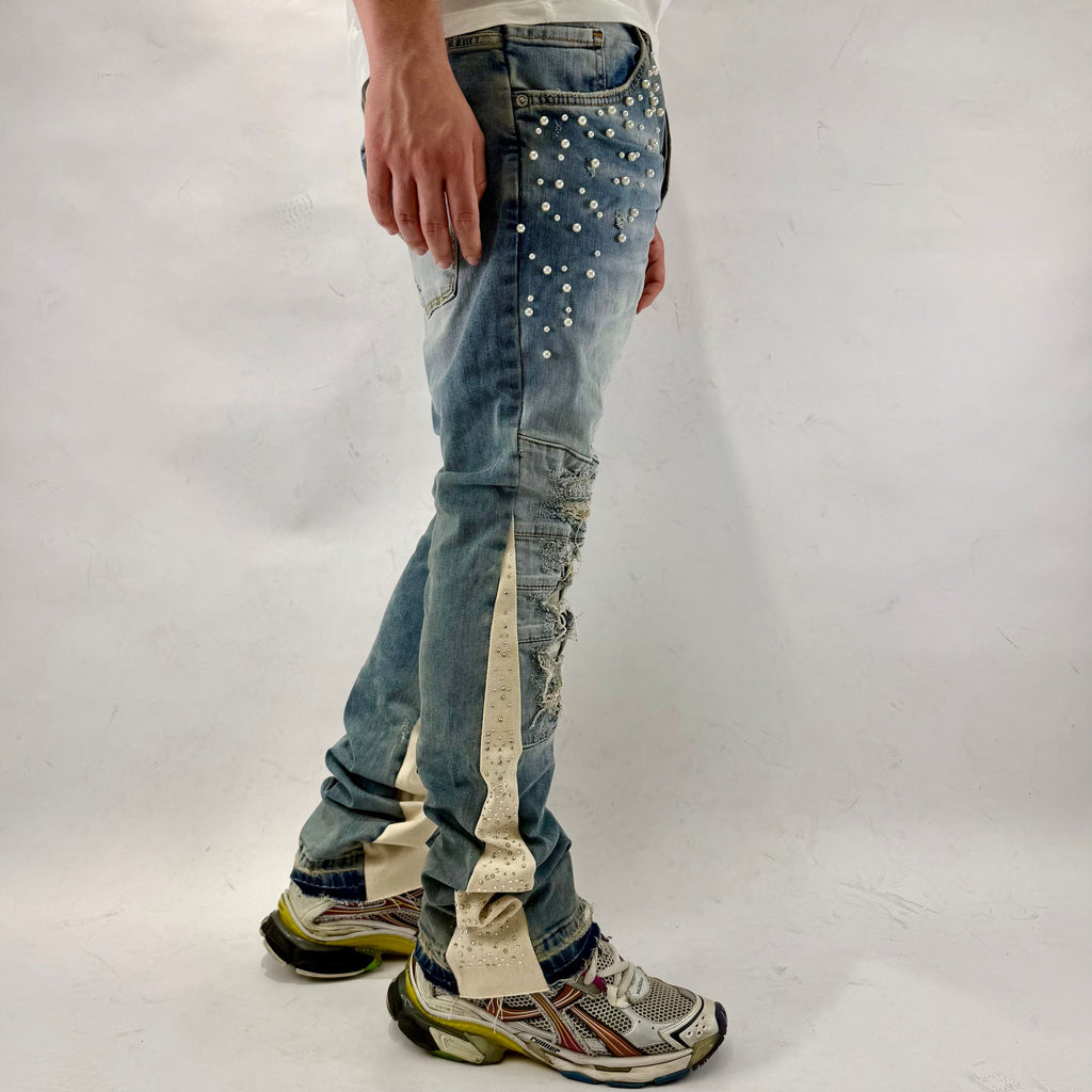Flare Pearl Denim