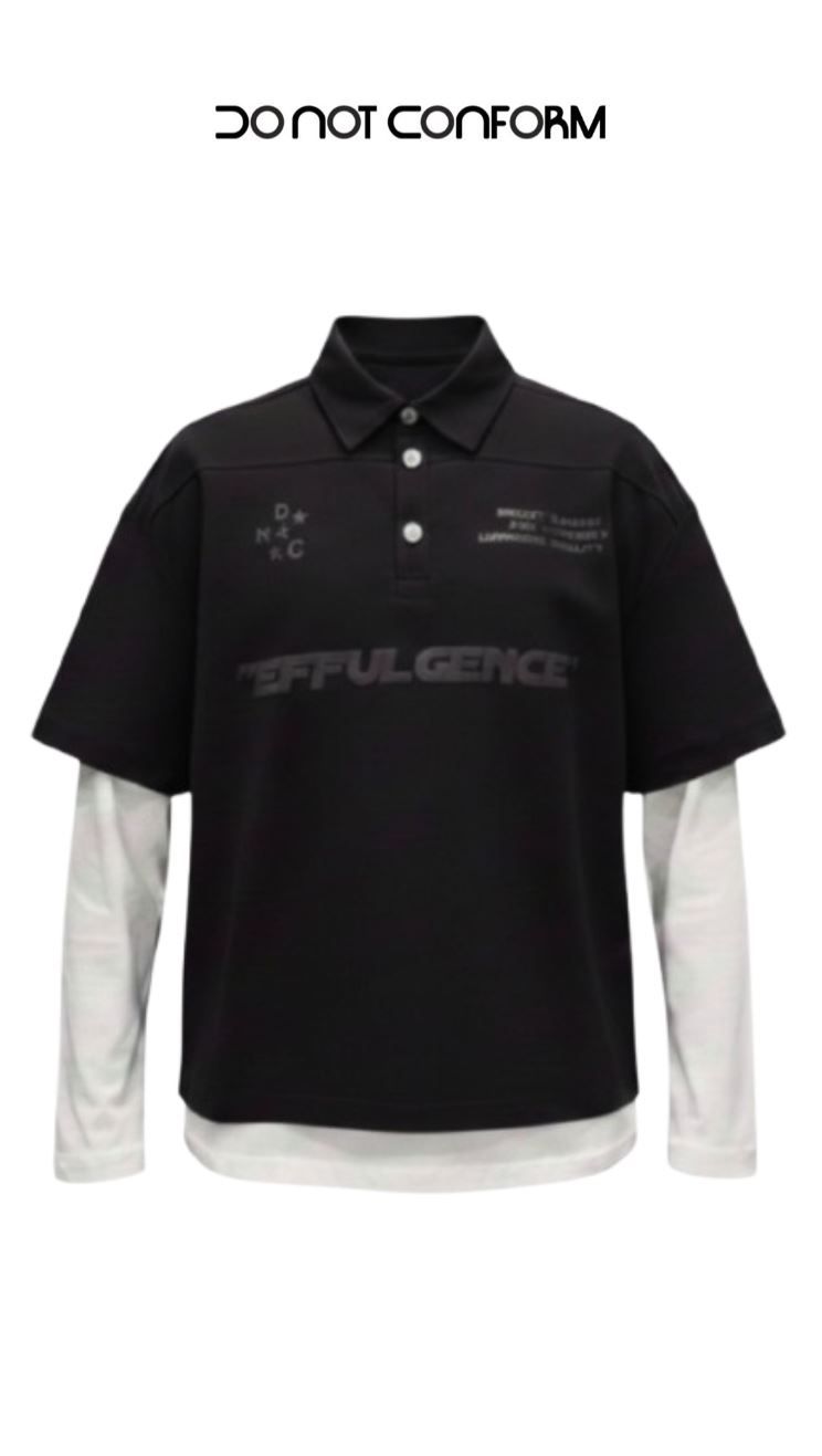 Polo Longsleeve Nera