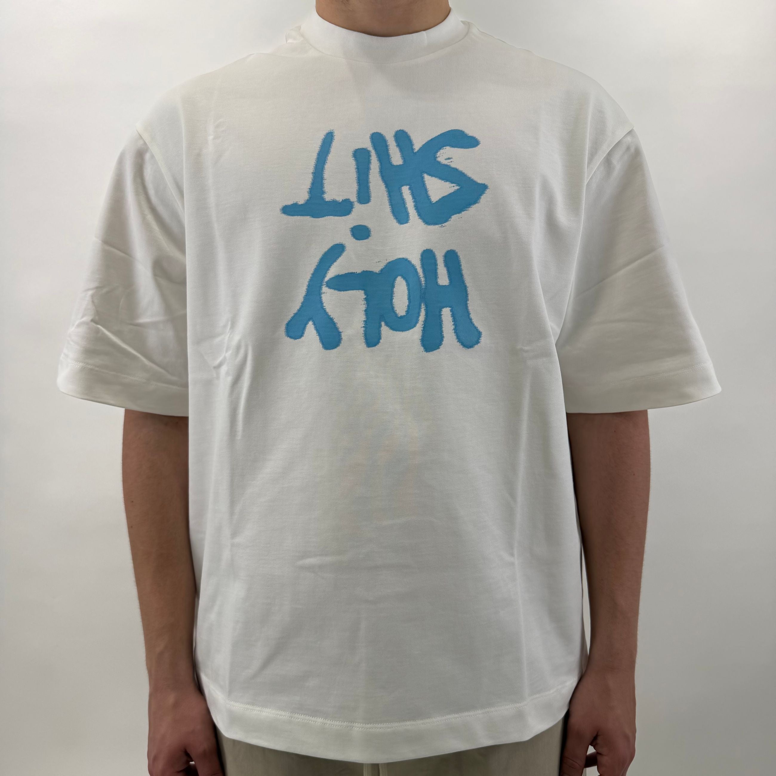 Tee Holy Shit Bianco
