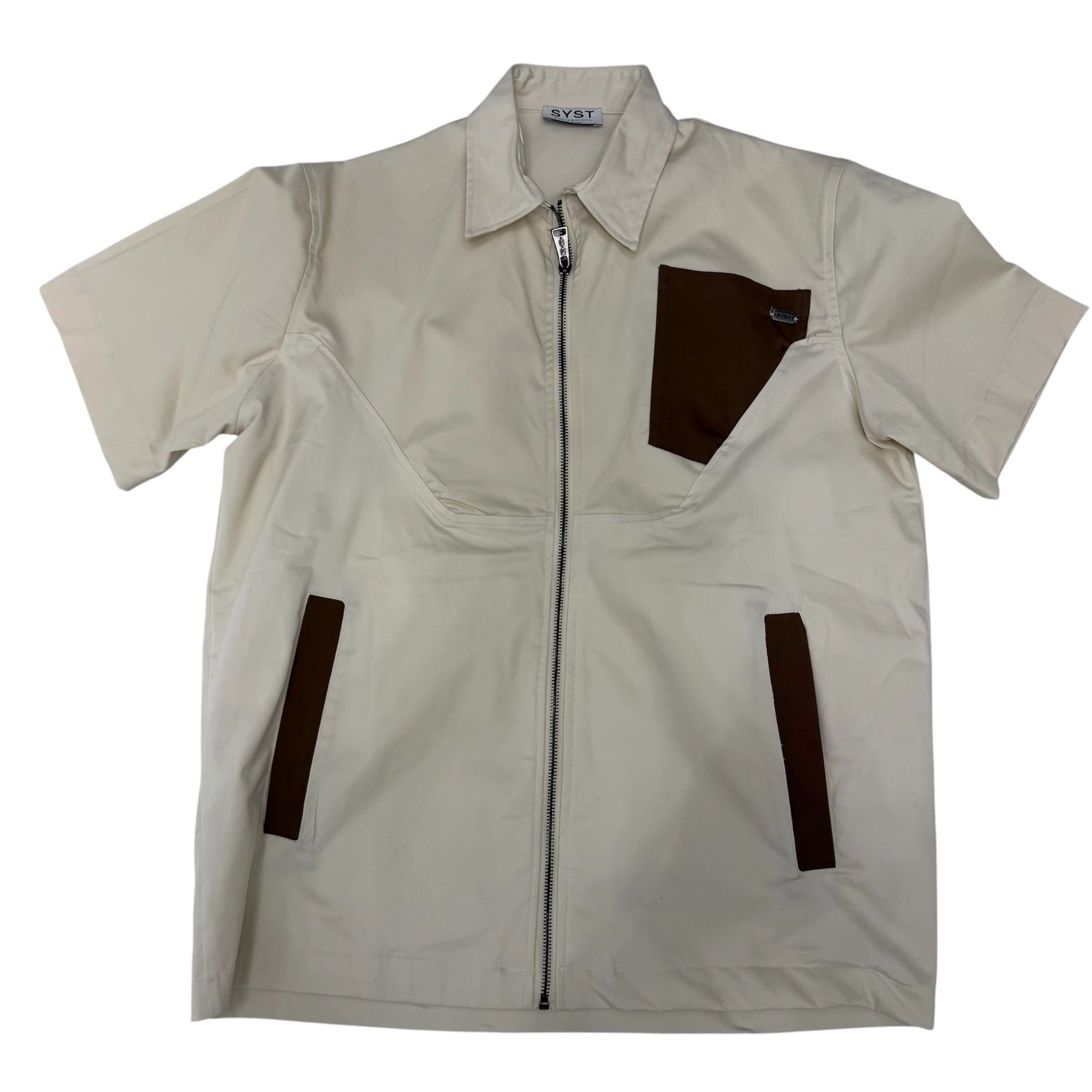 Camicia Pockets Beige