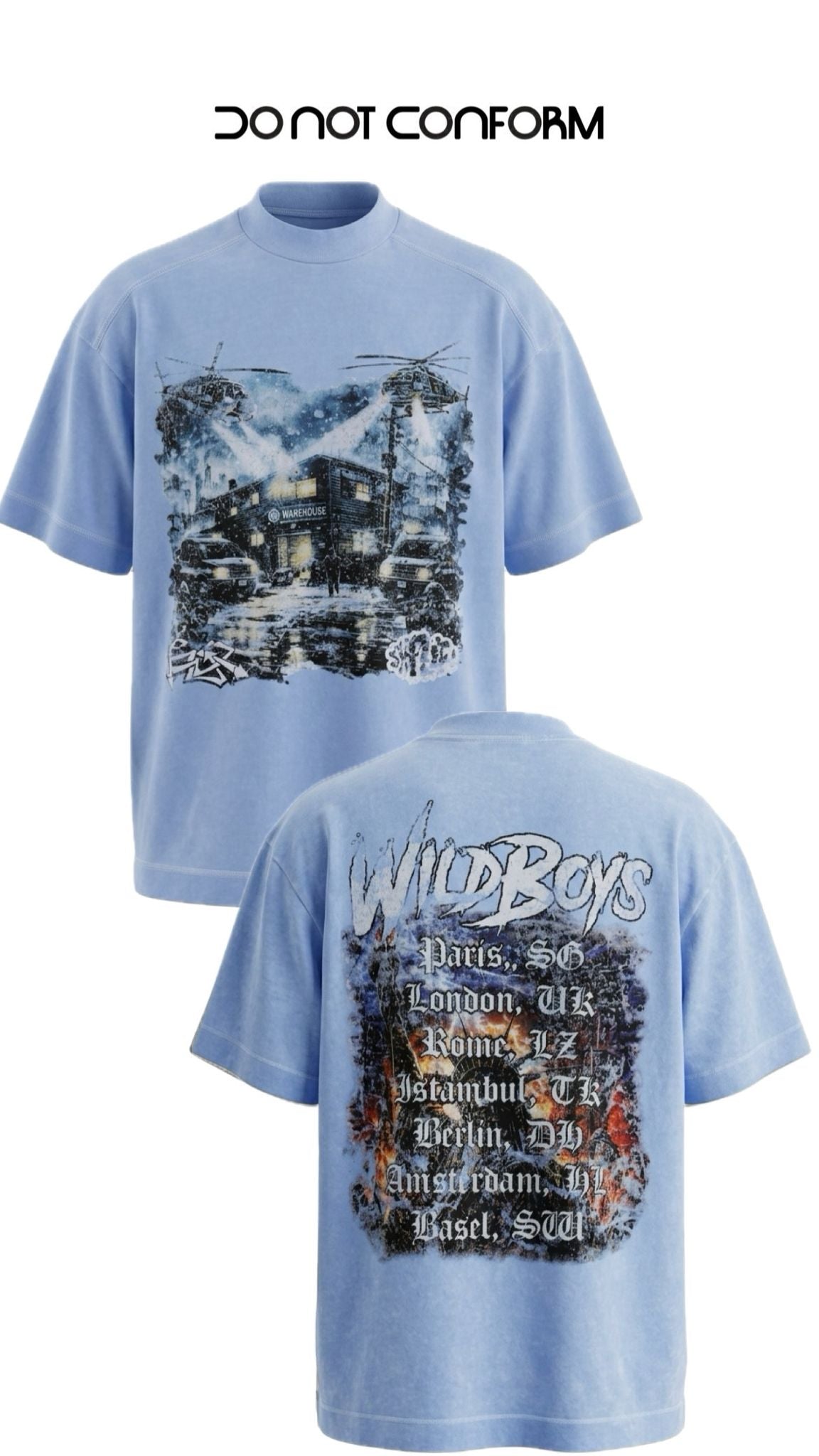 Tee Wild Boys Celeste