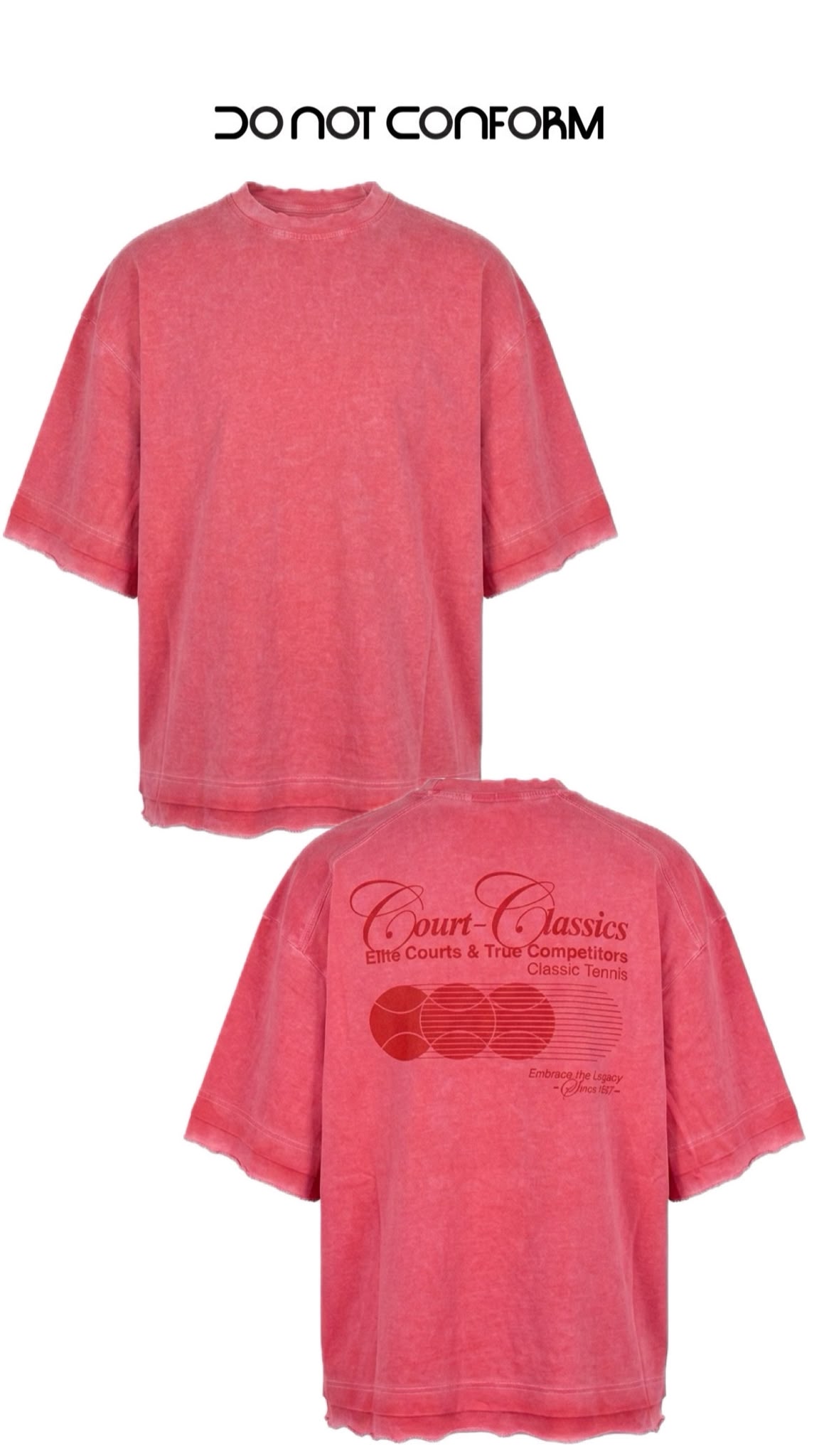 Tee Tennis Rosso