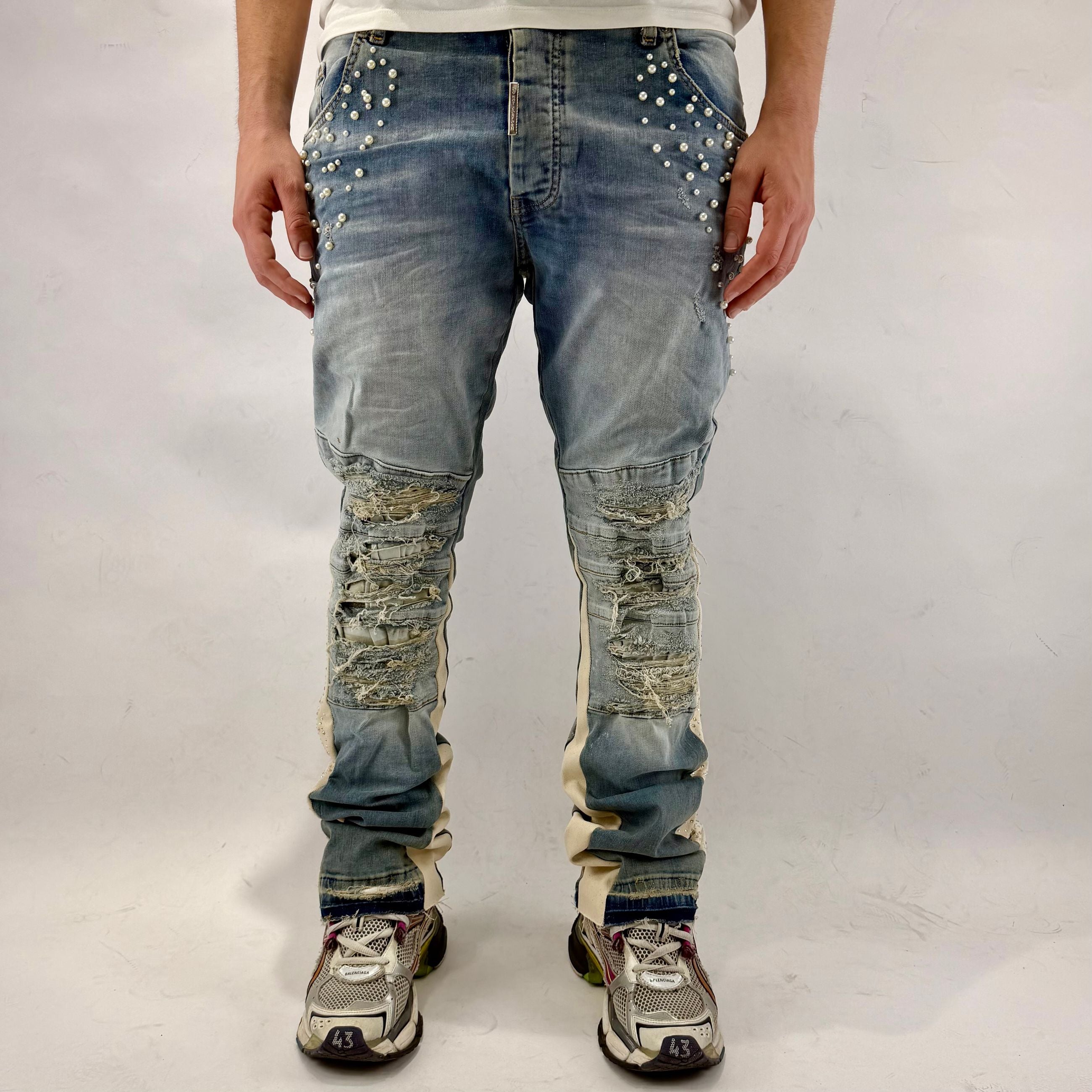 Flare Pearl Denim