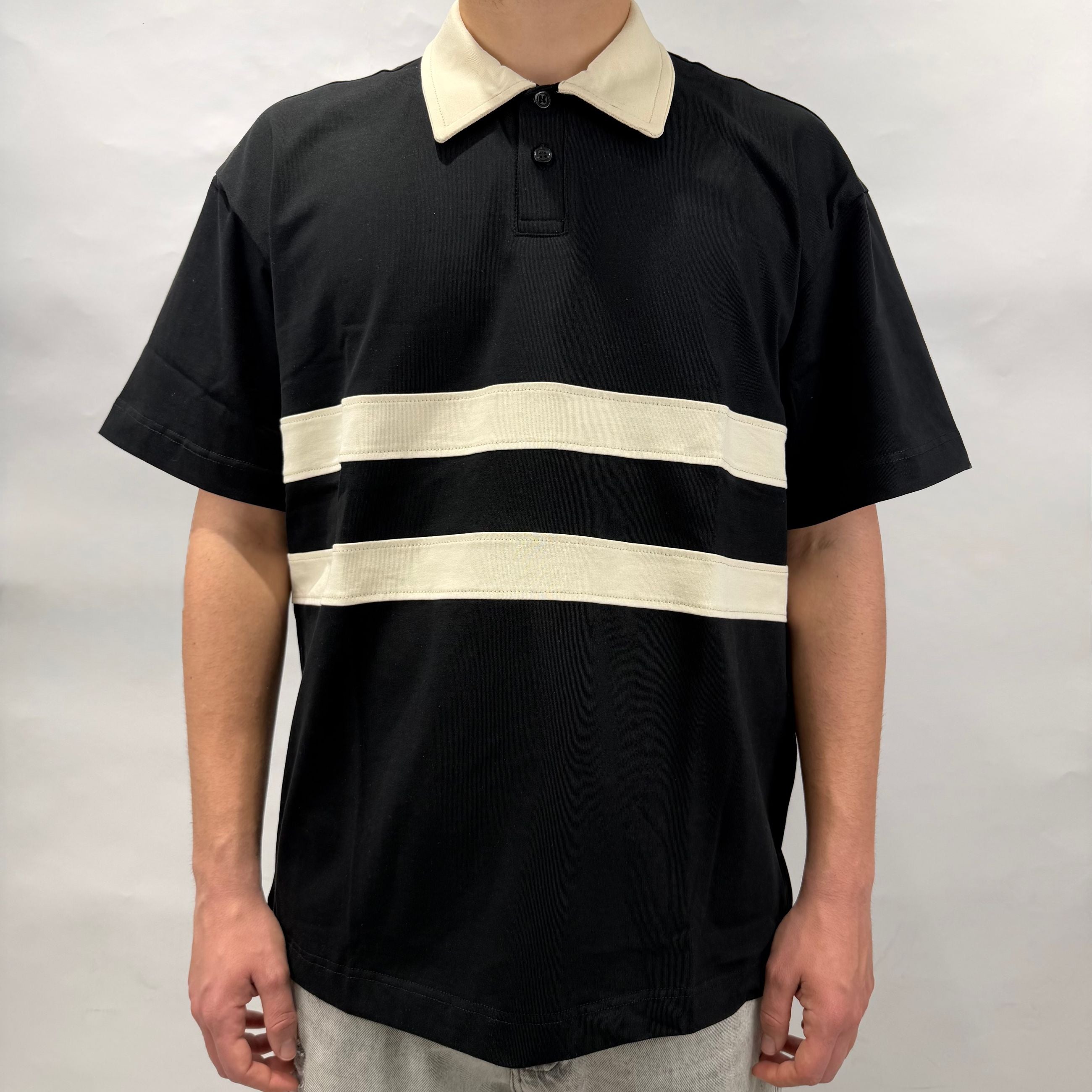 Polo Strips Nera