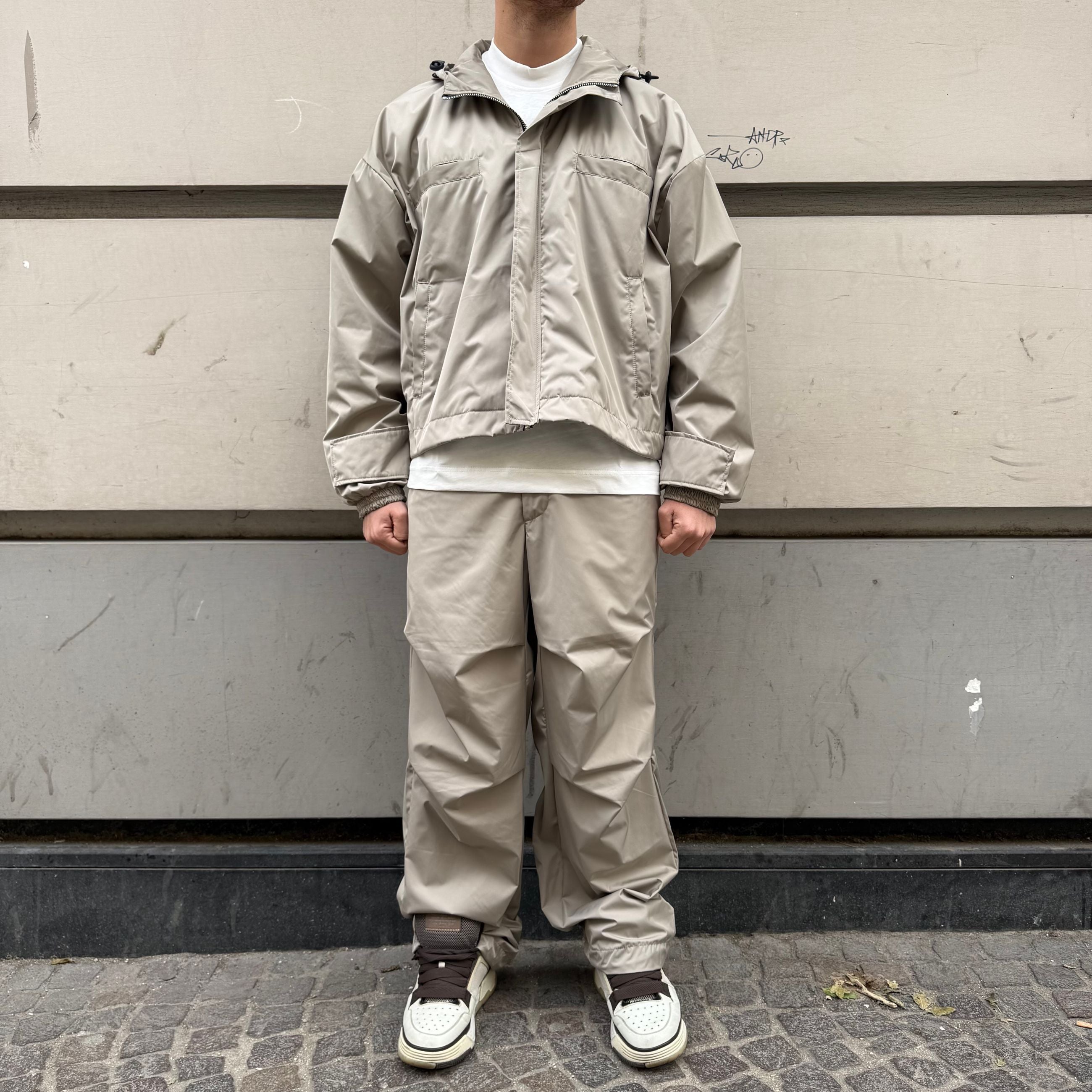 Pantalone Nylon Beige