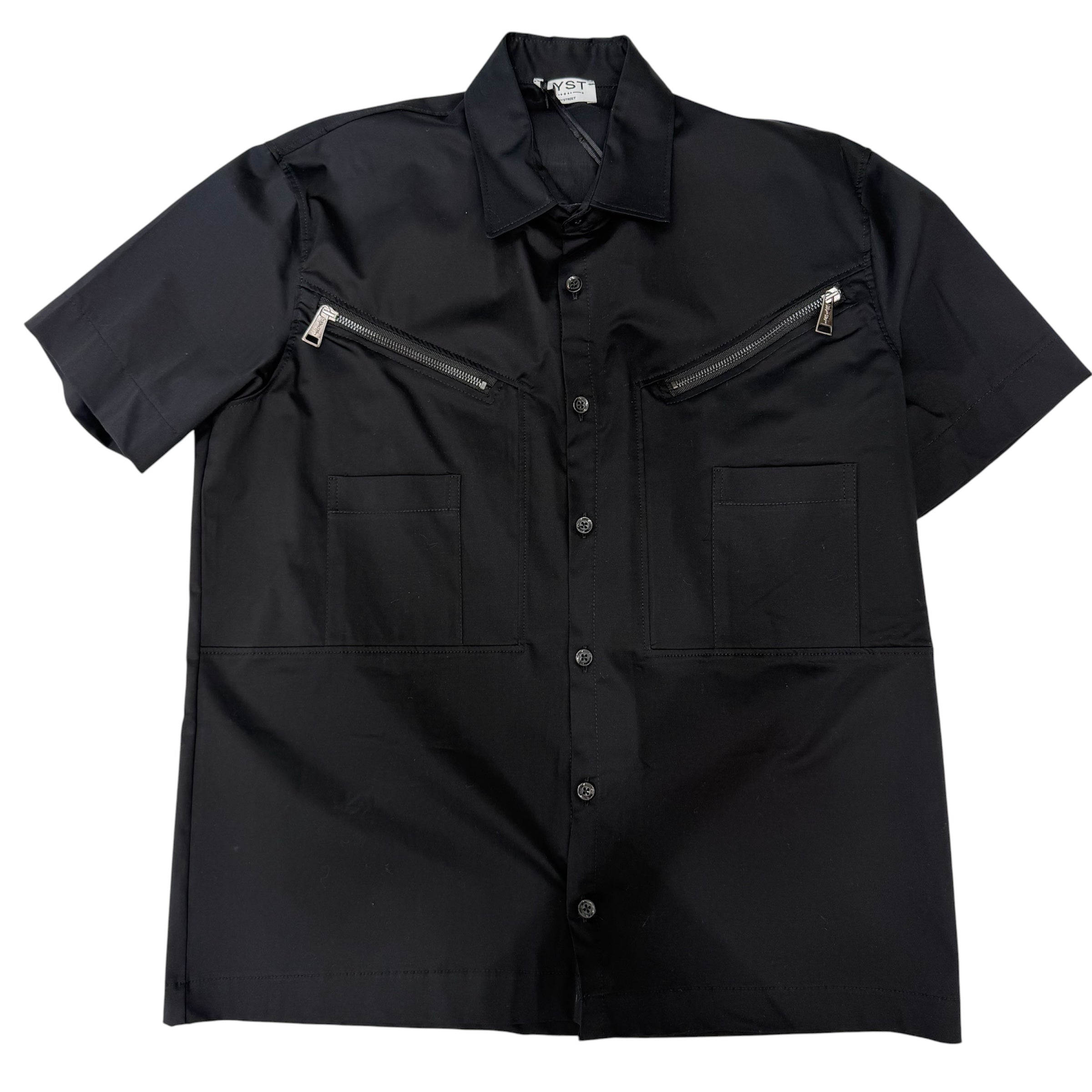 Camicia Zip Nero