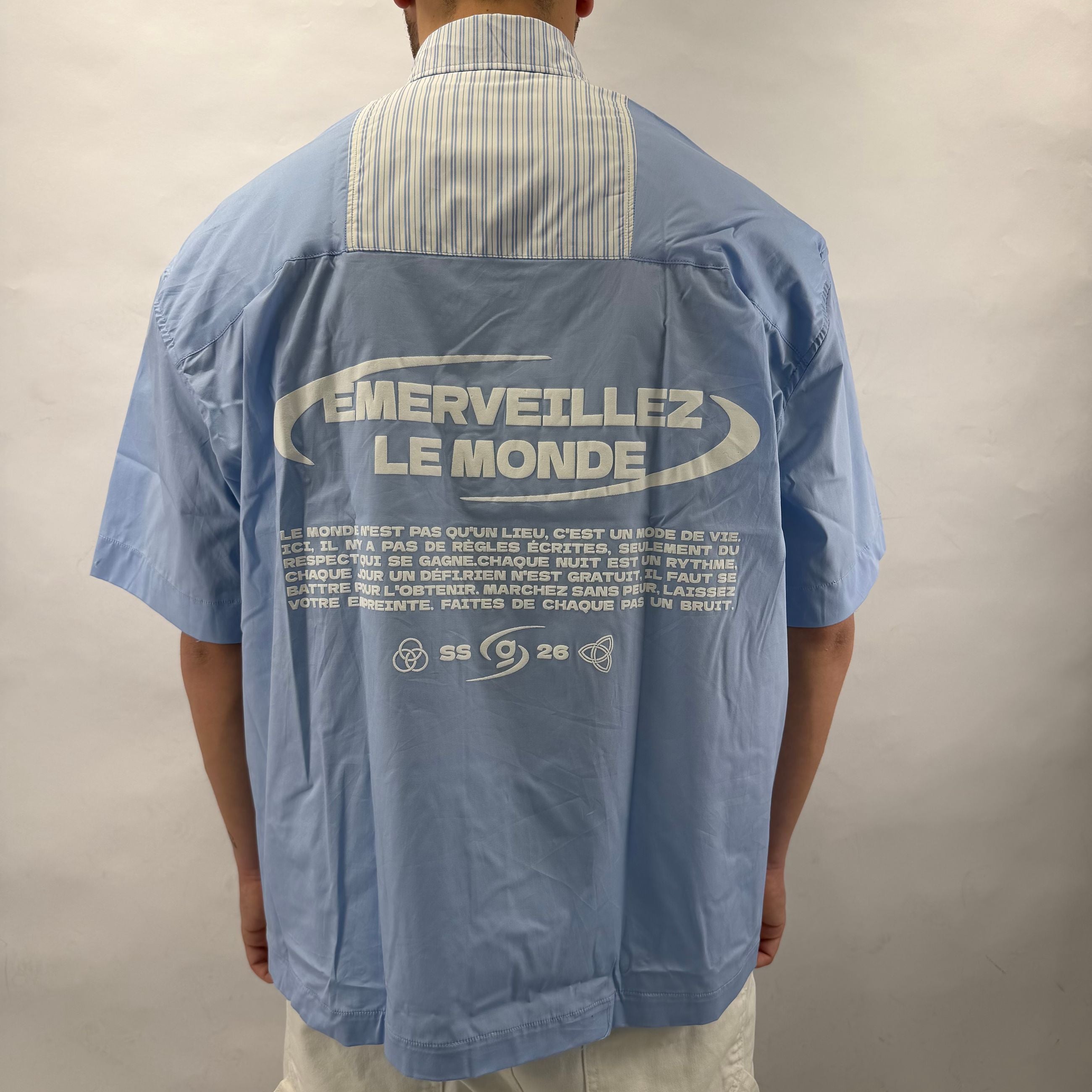 Shirt Emerveillez Celeste