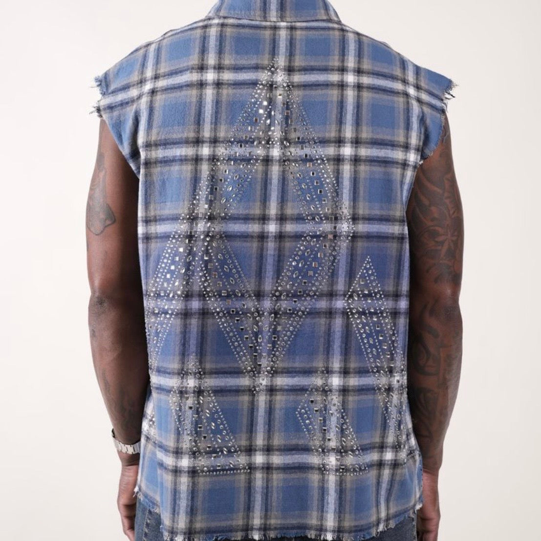 Shirt Rhinestone Blu