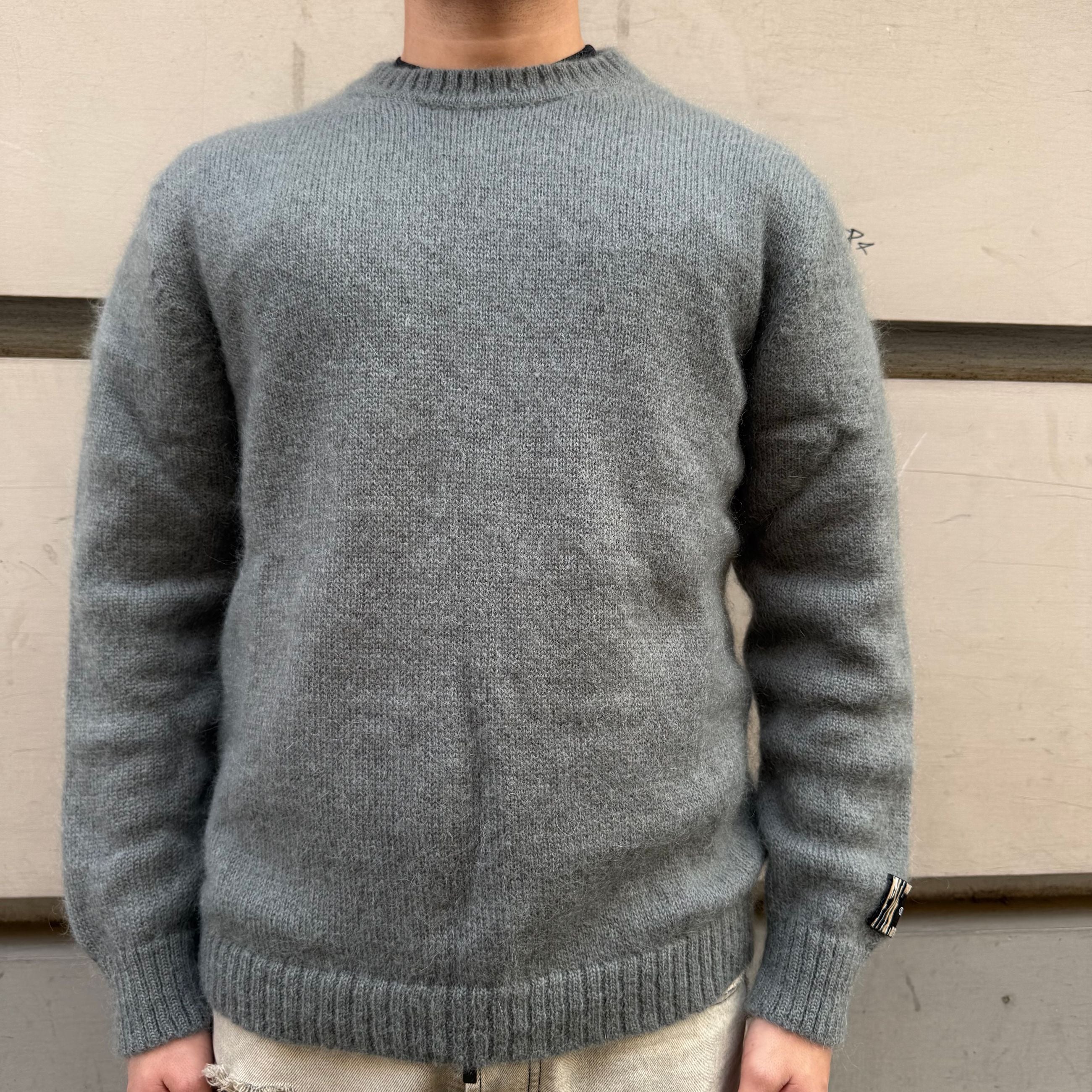 Pull Lana Mohair Grigio