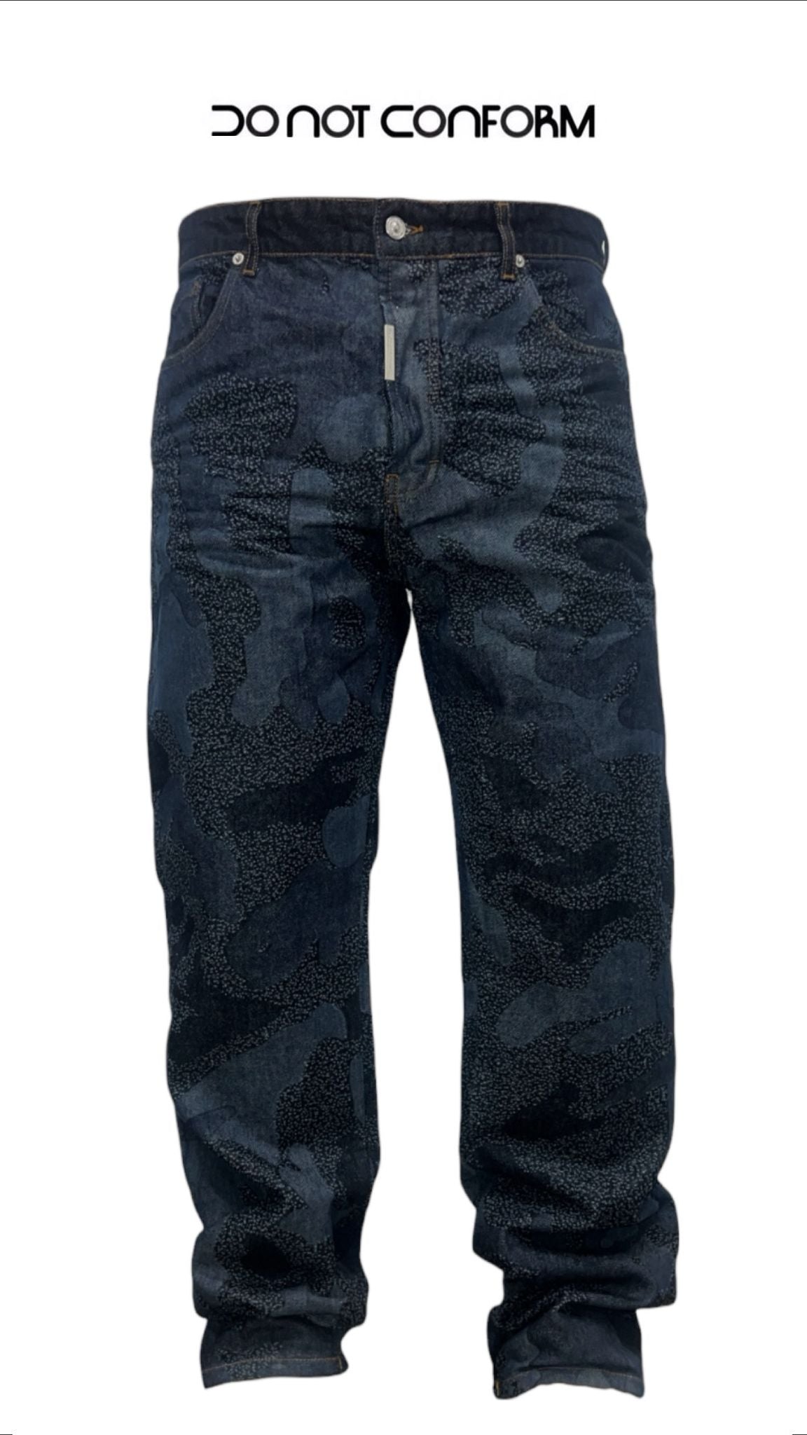 Baggy Military Denim