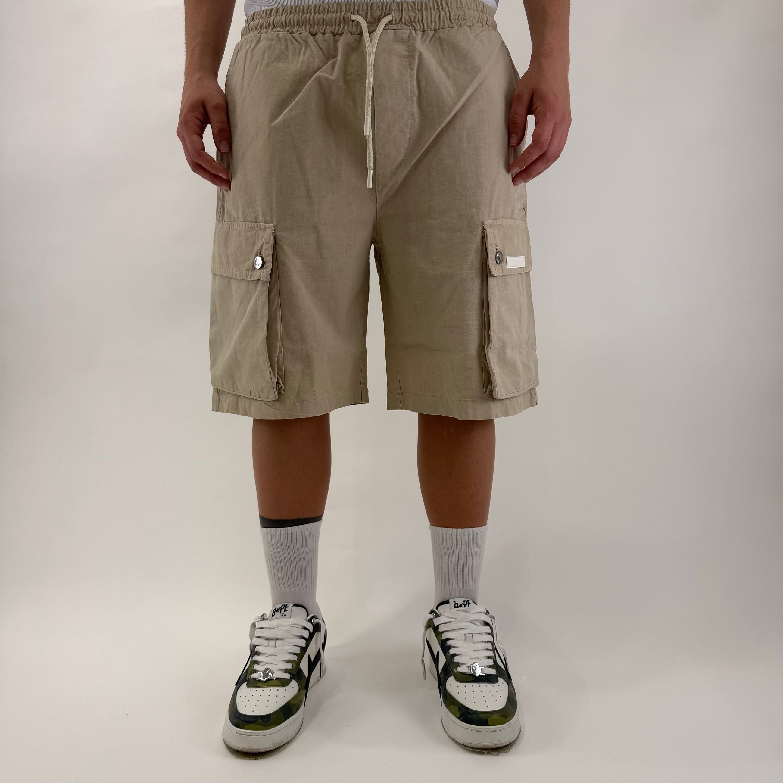 Short Ripstop Beige
