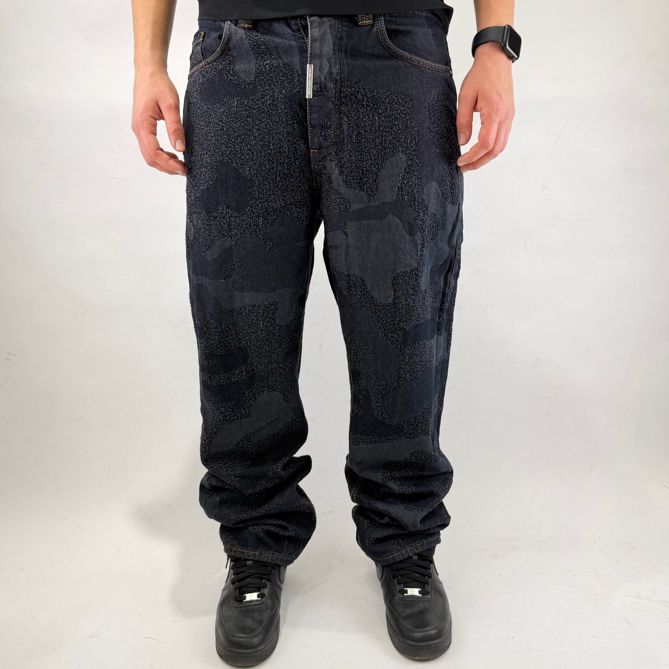 Baggy Military Denim