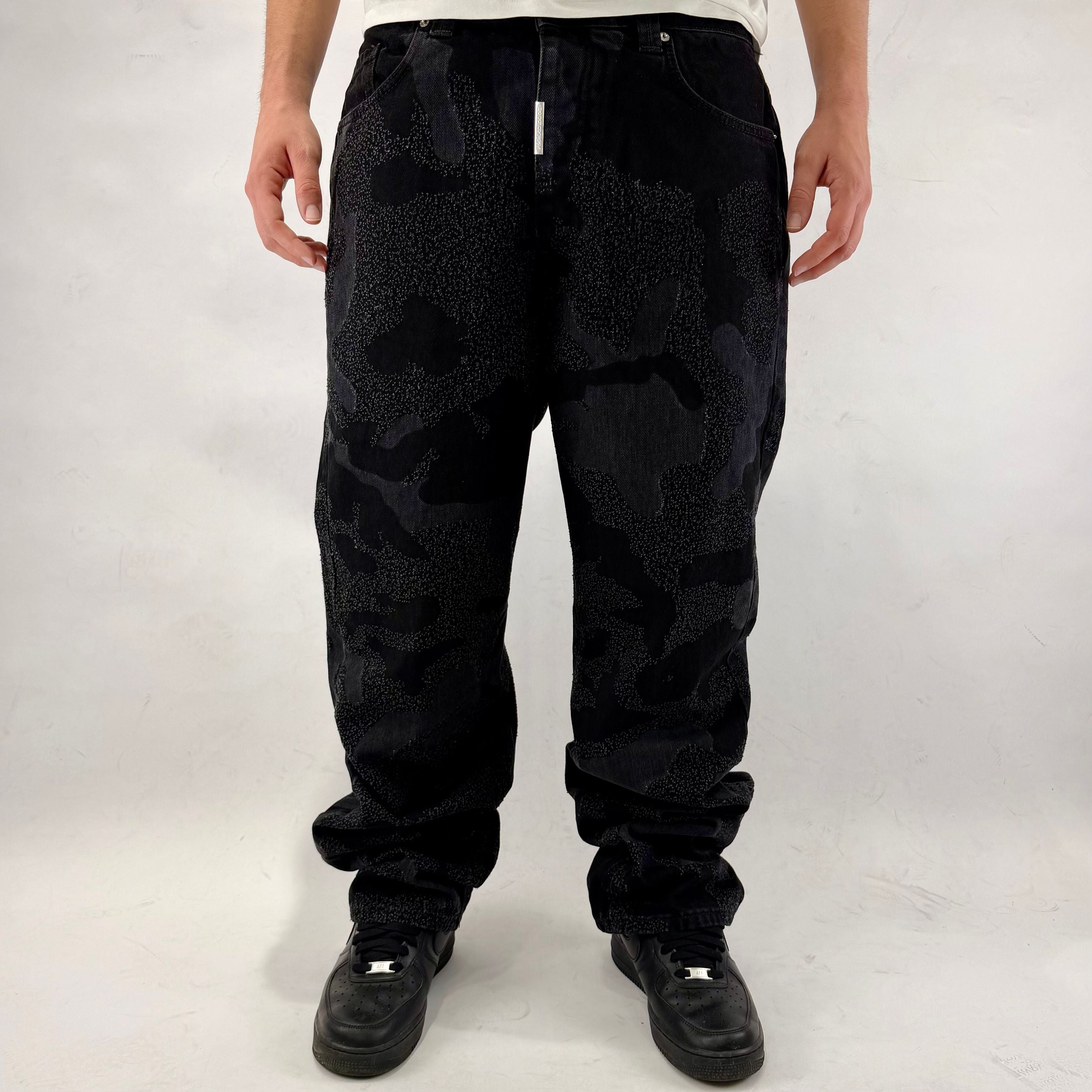 Baggy Military Nero