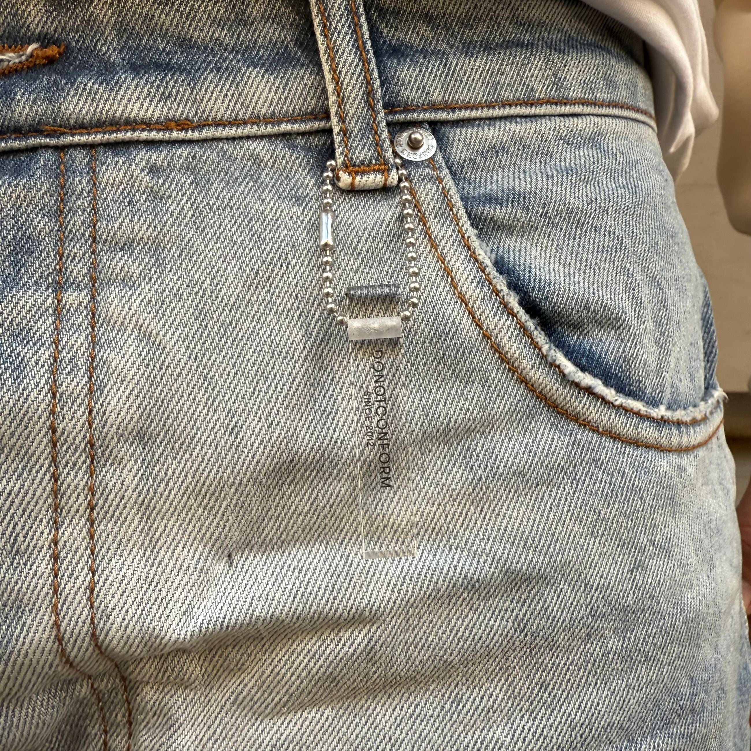 Baggy Zip Denim