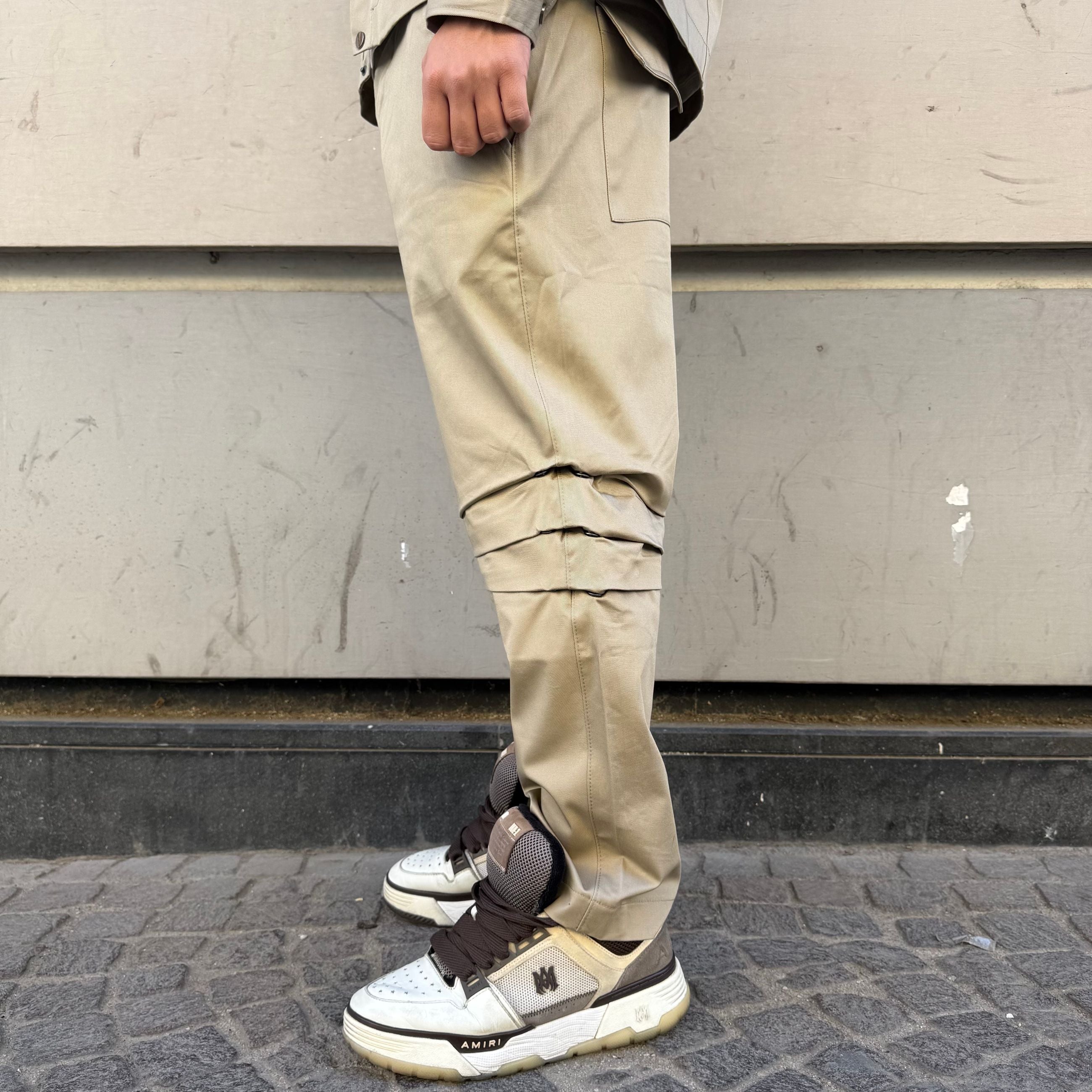 Pantalone Pinces Beige