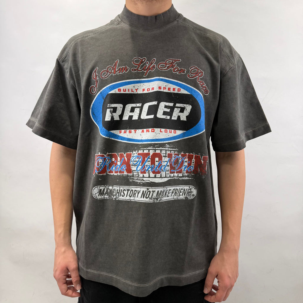 Tee Racer Grigio