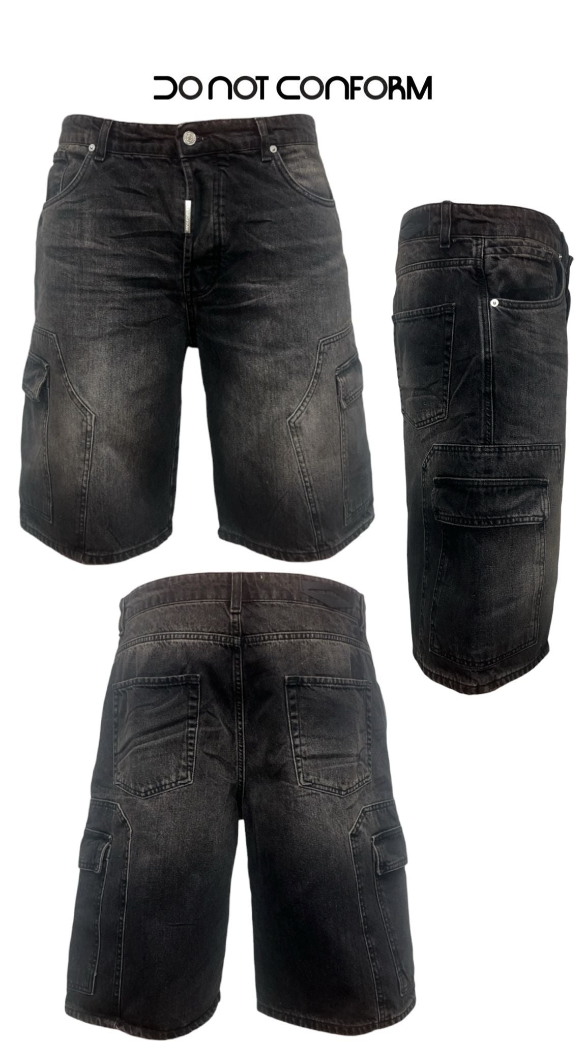 Short Cargo Nero