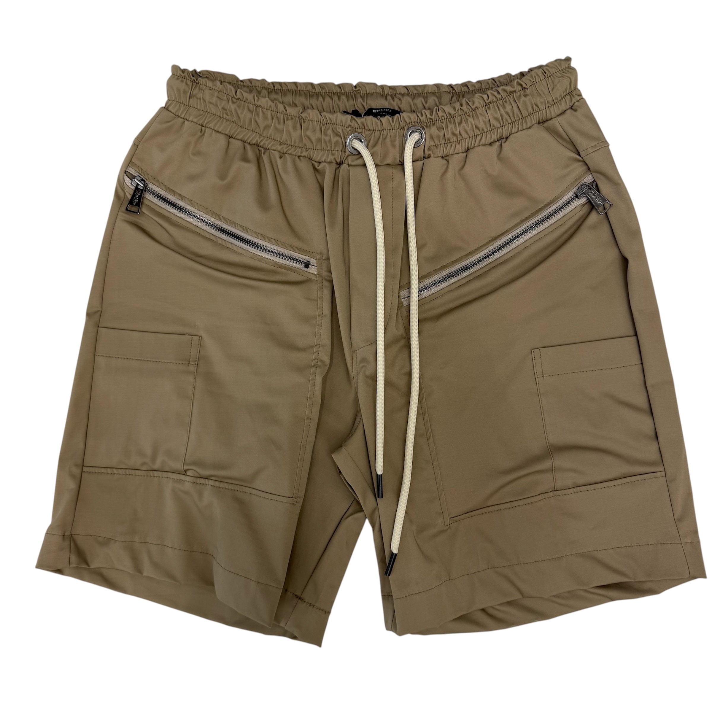 Short Zip Beige