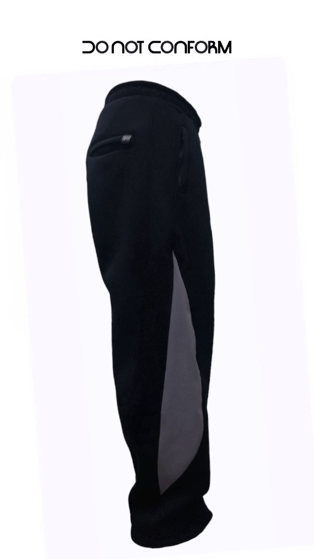 Pantsuit Baggy Nero/Grigio