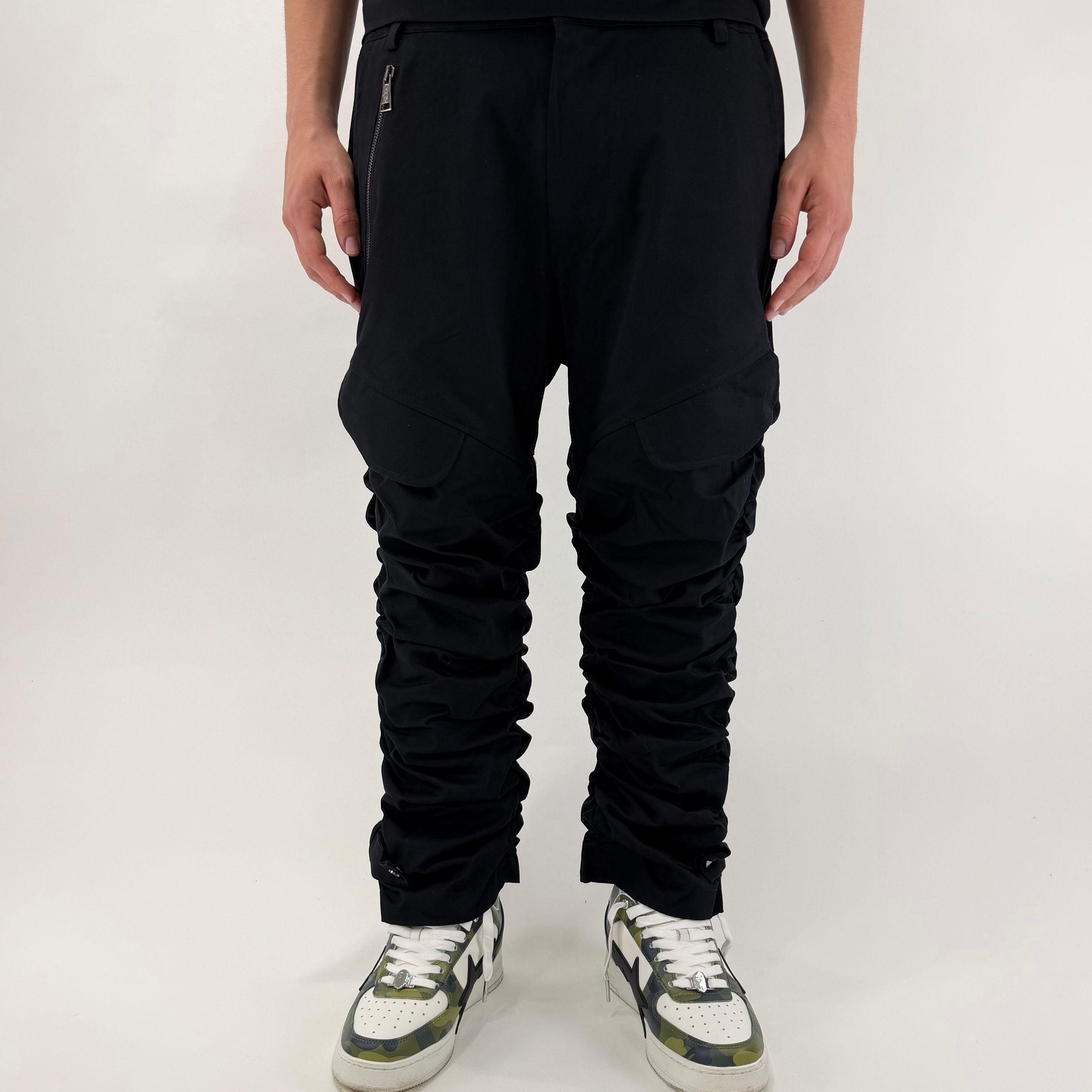 Pantalone Draped Nero